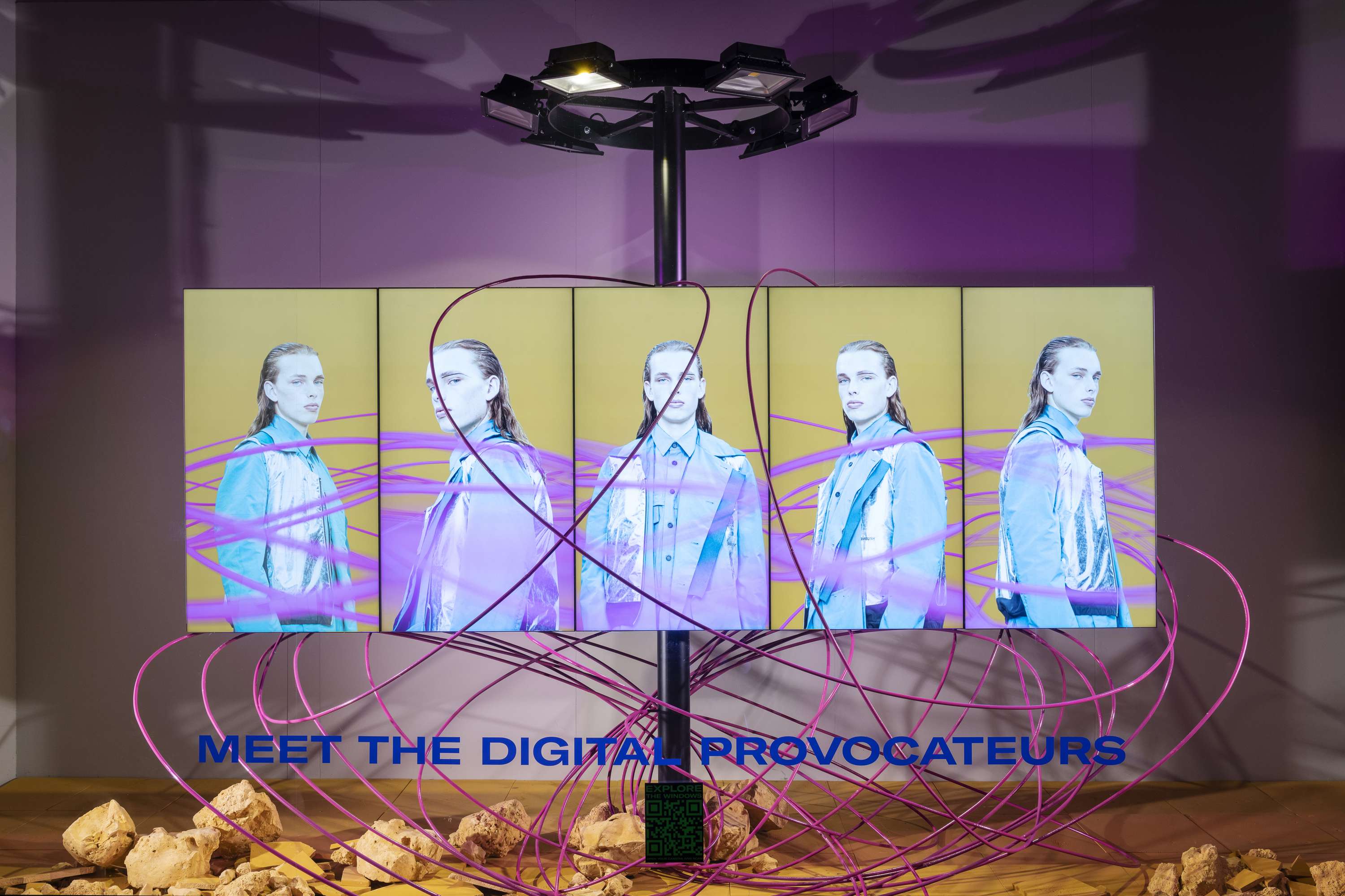 NEW ORDER - SELFRIDGES - WINDOW SETS by Emily Outhwaite