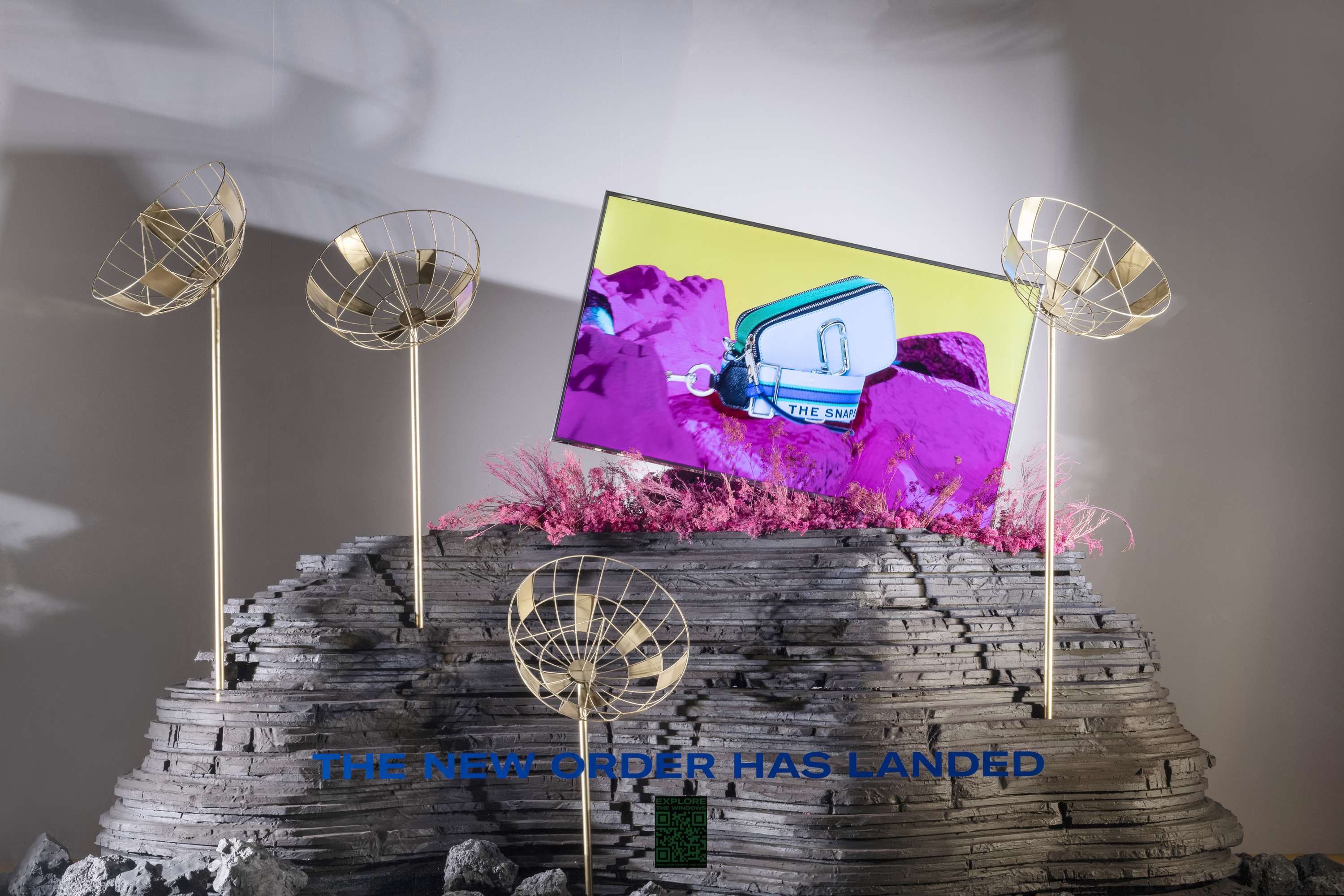 NEW ORDER - SELFRIDGES - WINDOW SETS by Emily Outhwaite