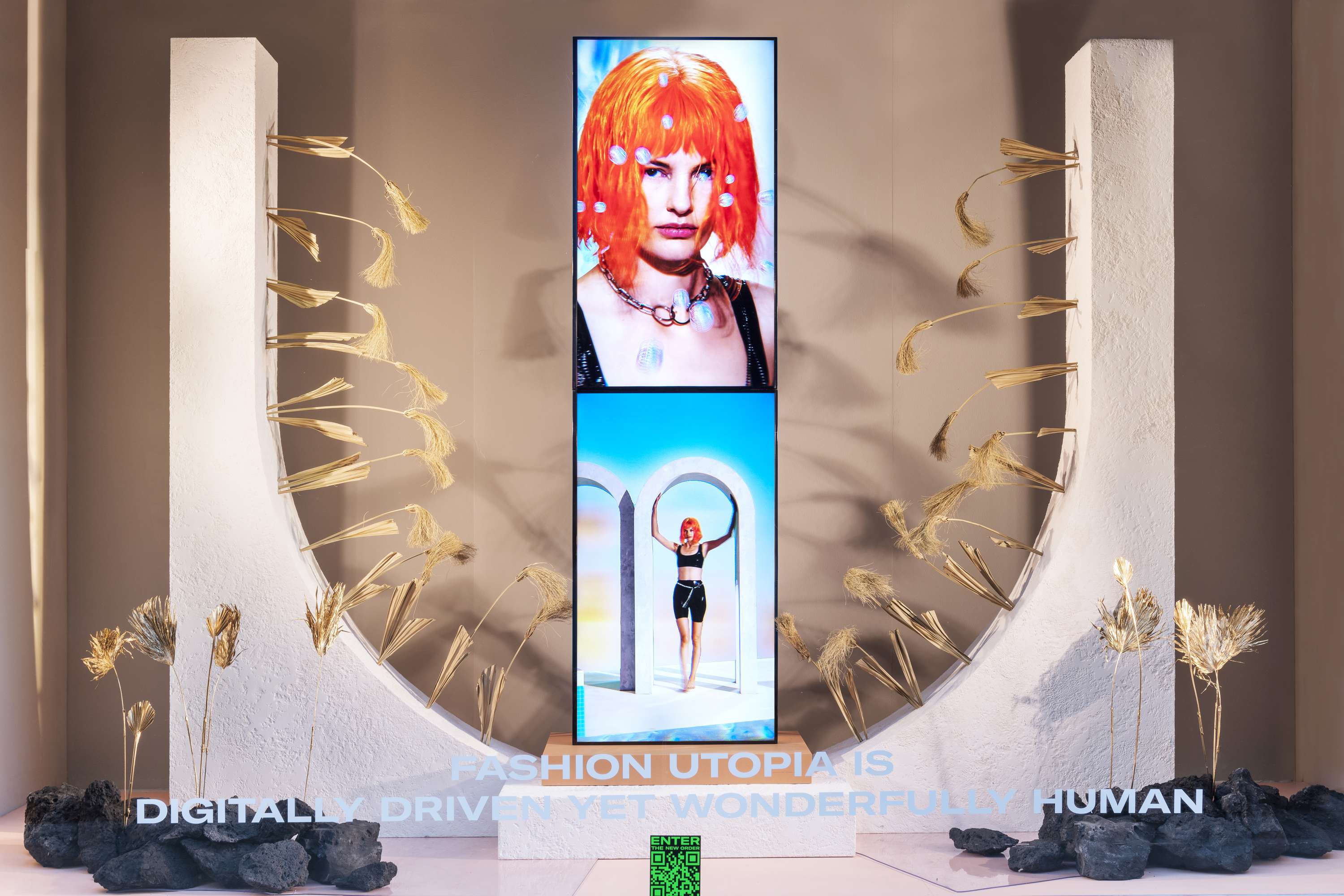 NEW ORDER - SELFRIDGES X JON EMMONY - WINDOW SETS AND DIGITAL CONTENT by Emily Outhwaite