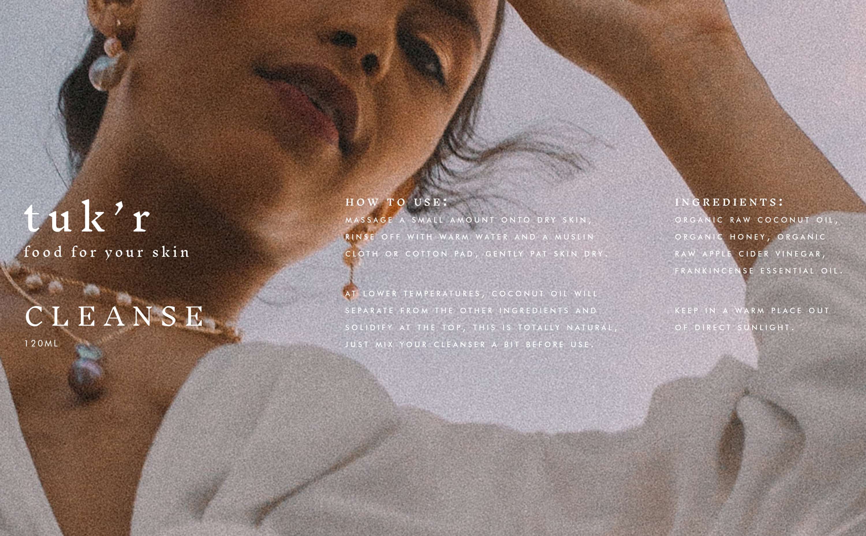 Tuk'r Skincare by Hannah Tomlinson