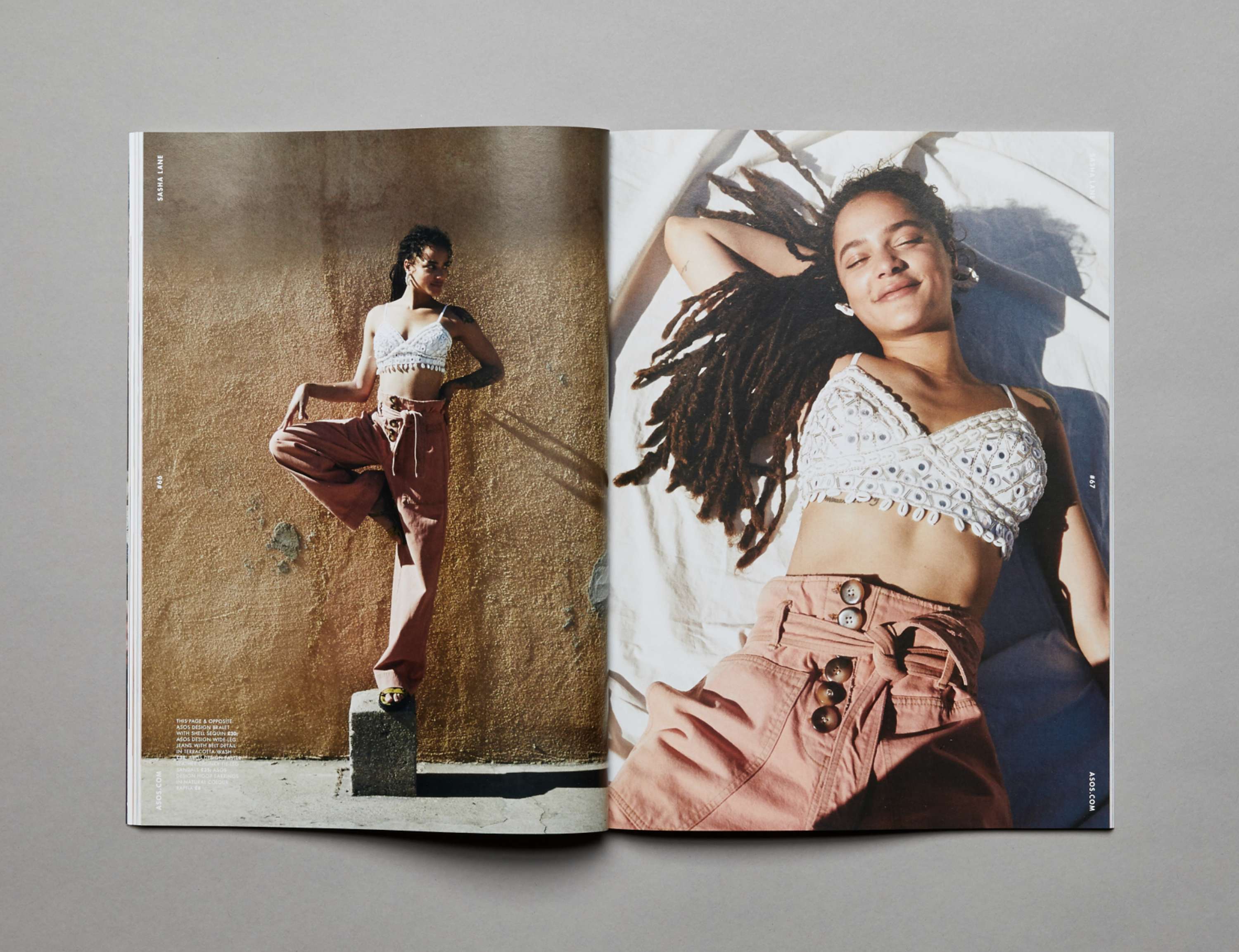 Asos Magazine Spring 2019: Sasha Lane by Chris Williams