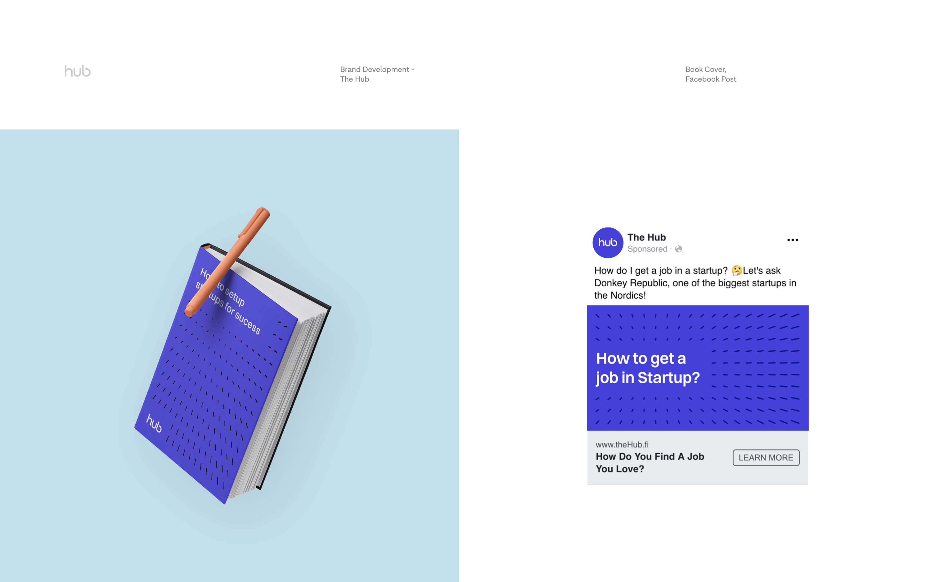 A new visual language for The Hub, most innovative Scandinavian startup incubator by Filip Justić