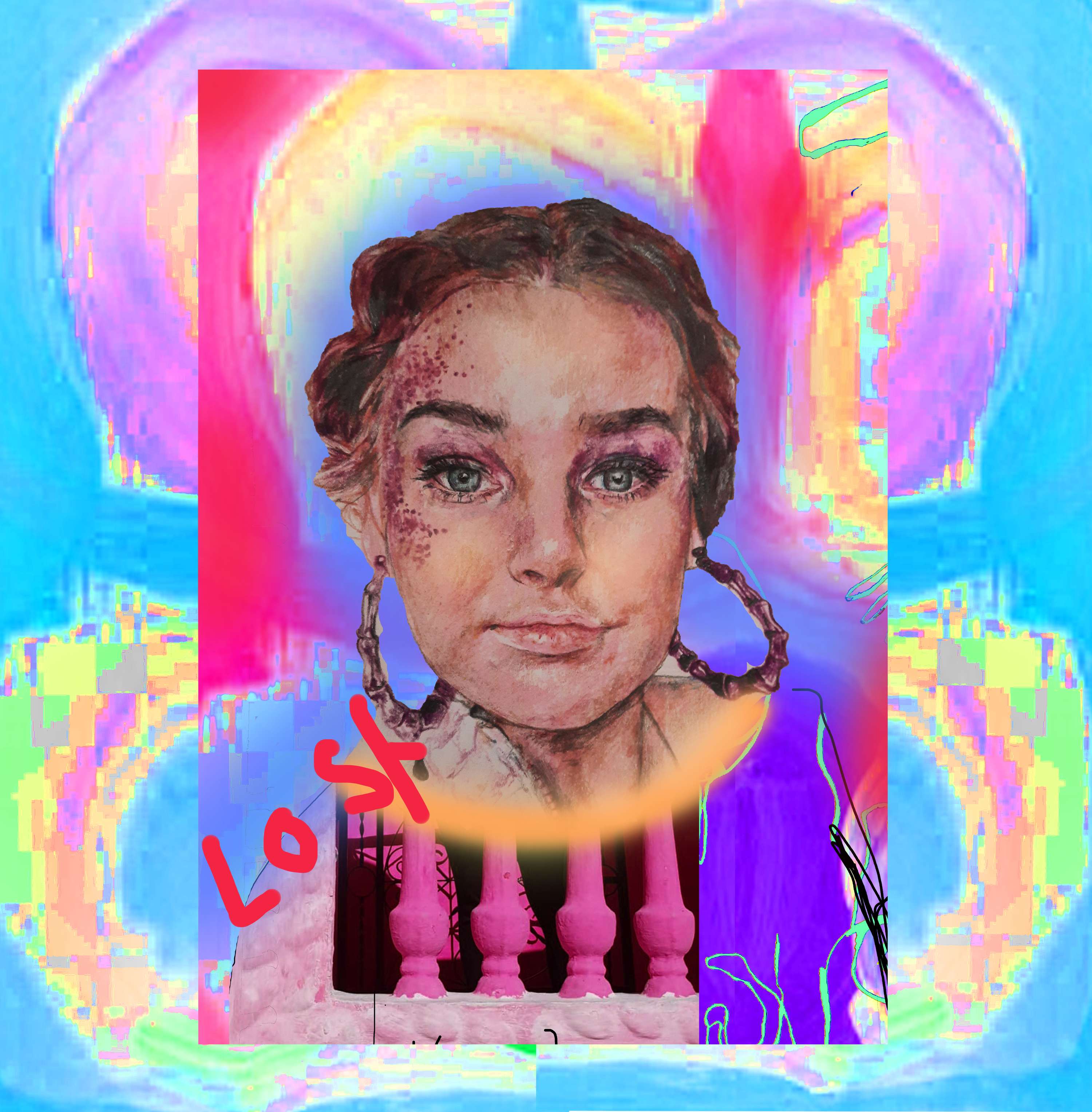 Reality vs Abstraction by Naima Elbouihi