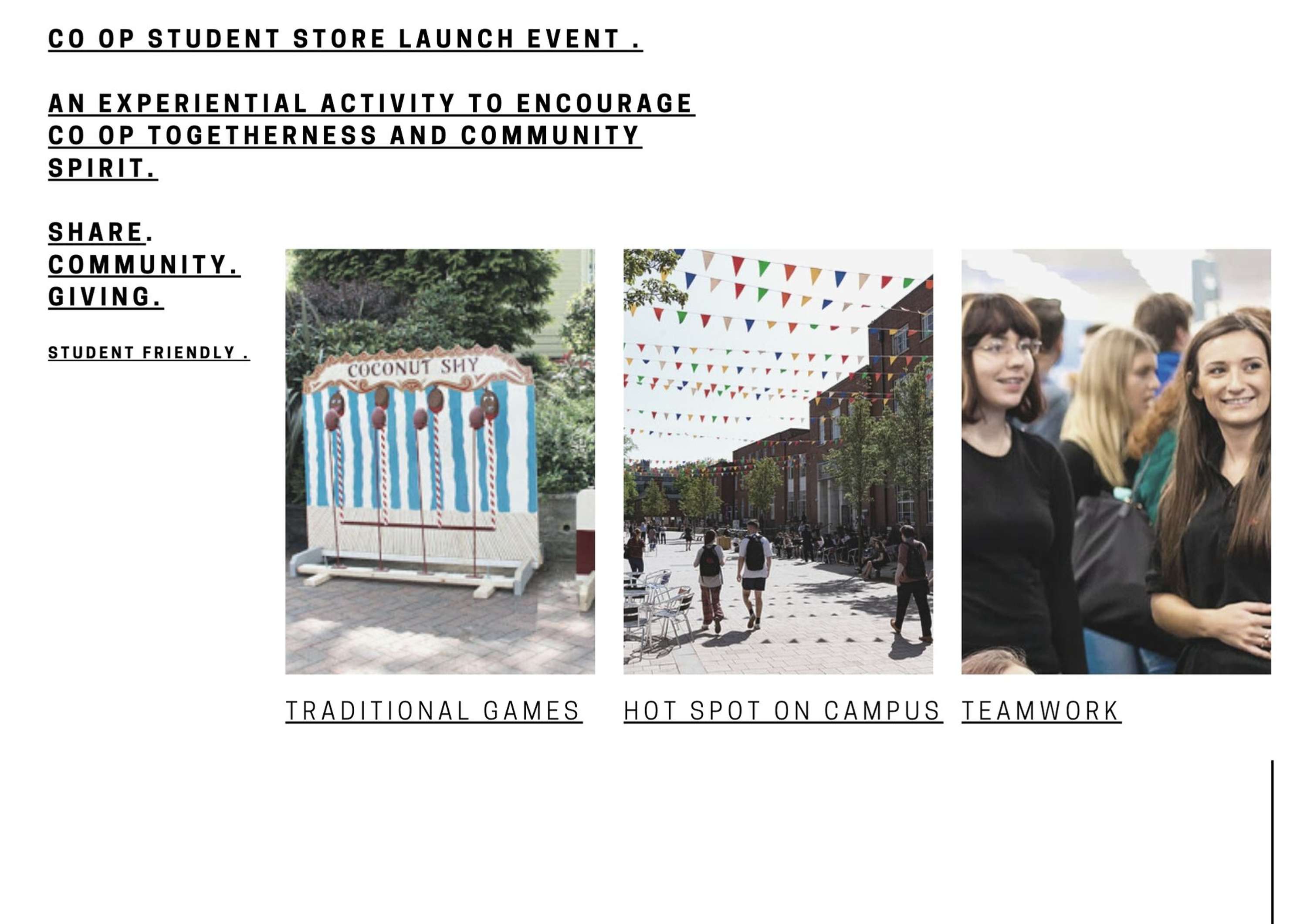 Co op Leeds Store Launch Concept by Lynsey Cooper