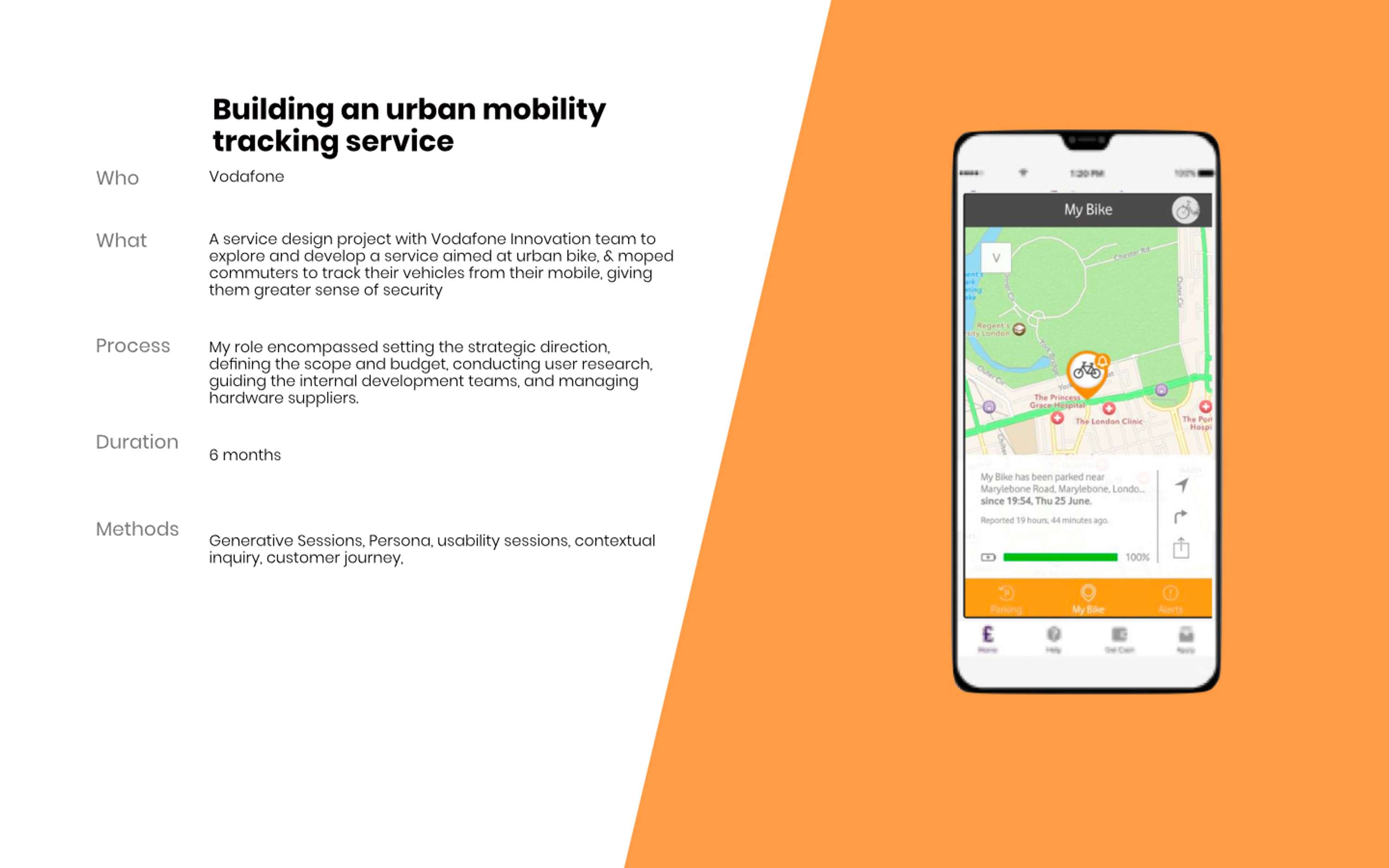 Designing an urban mobility tracking service by Tom Eldridge
