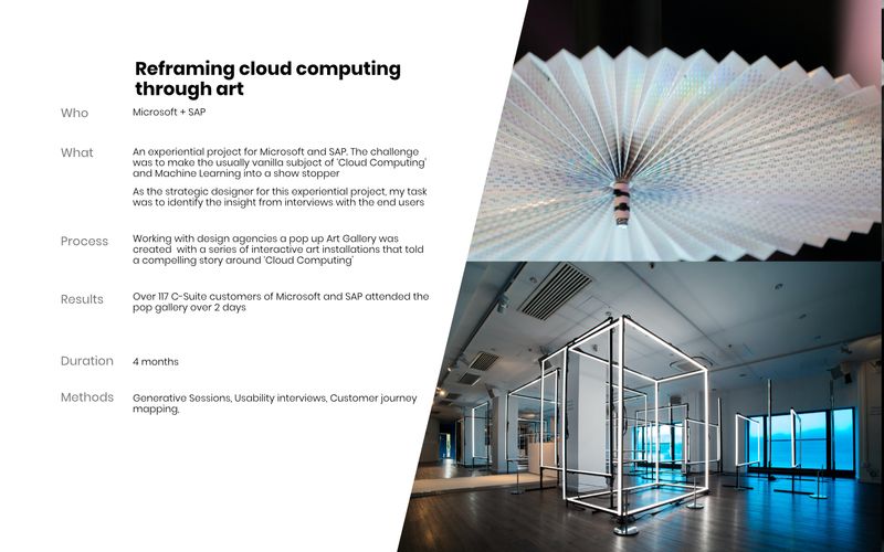Creating an art exhibition using AI and cloud computing by Tom Eldridge