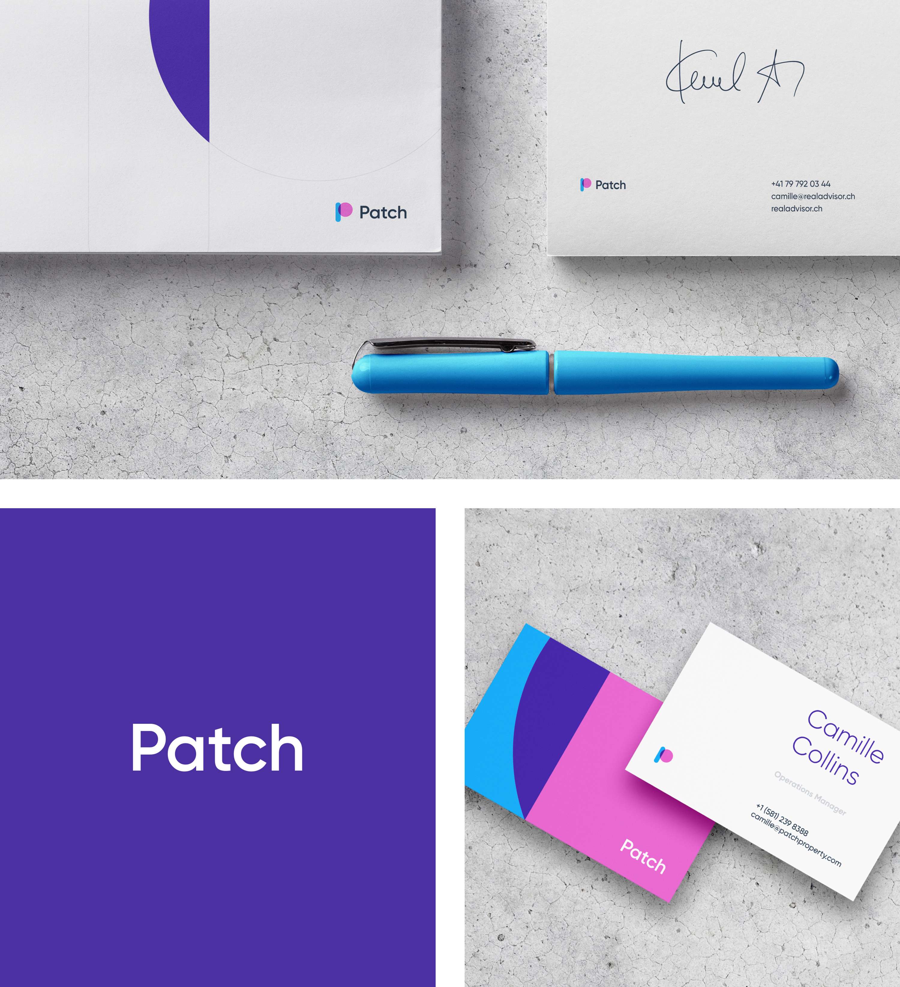 Helping Patch to visualise their idea from a blank page to the whole product suite by Filip Justić