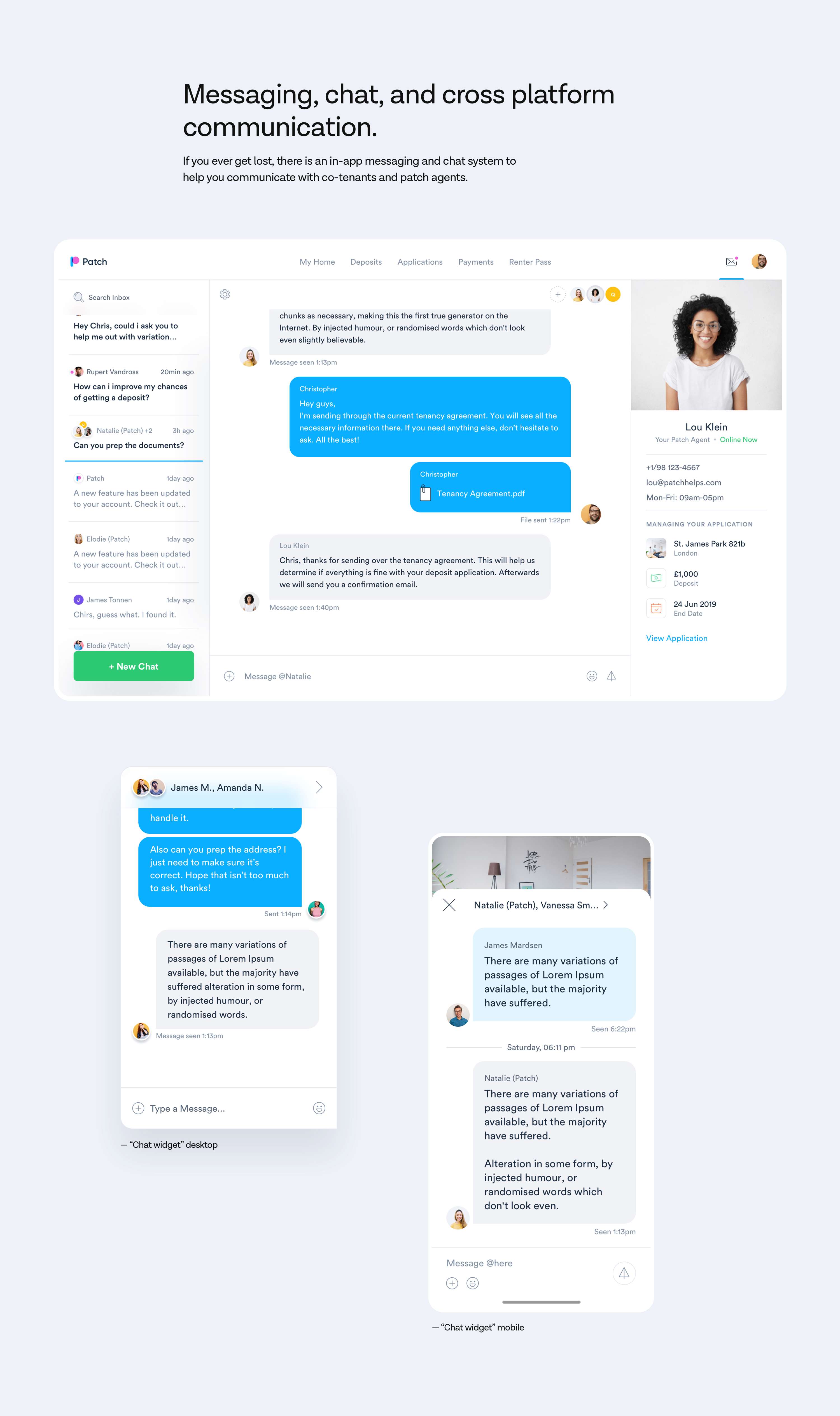 Helping Patch to visualise their idea from a blank page to the whole product suite by Filip Justić