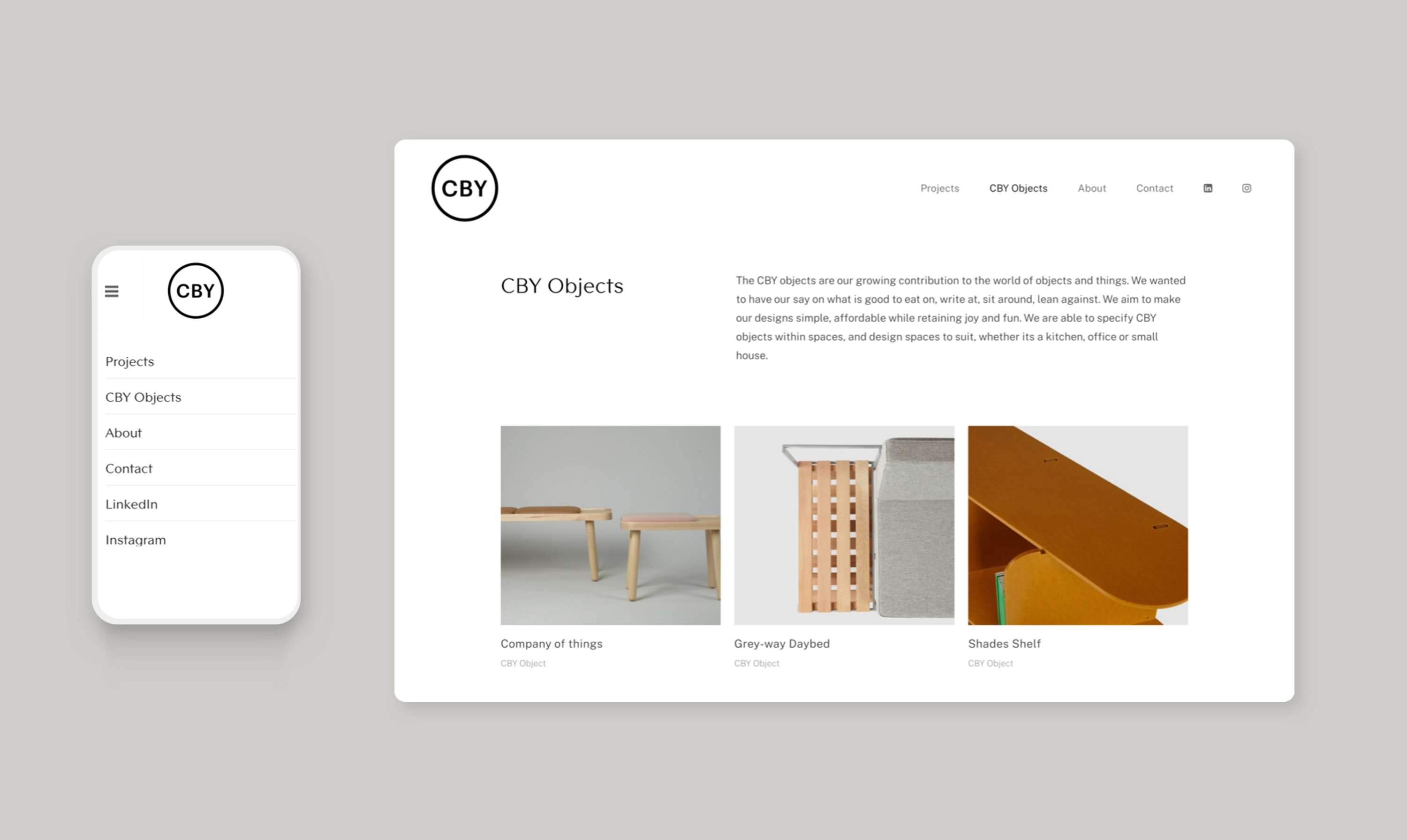 CBY Website by Maria Agra Bermejo