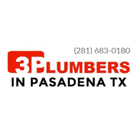 3 Plumbers in Pasadena TX logo