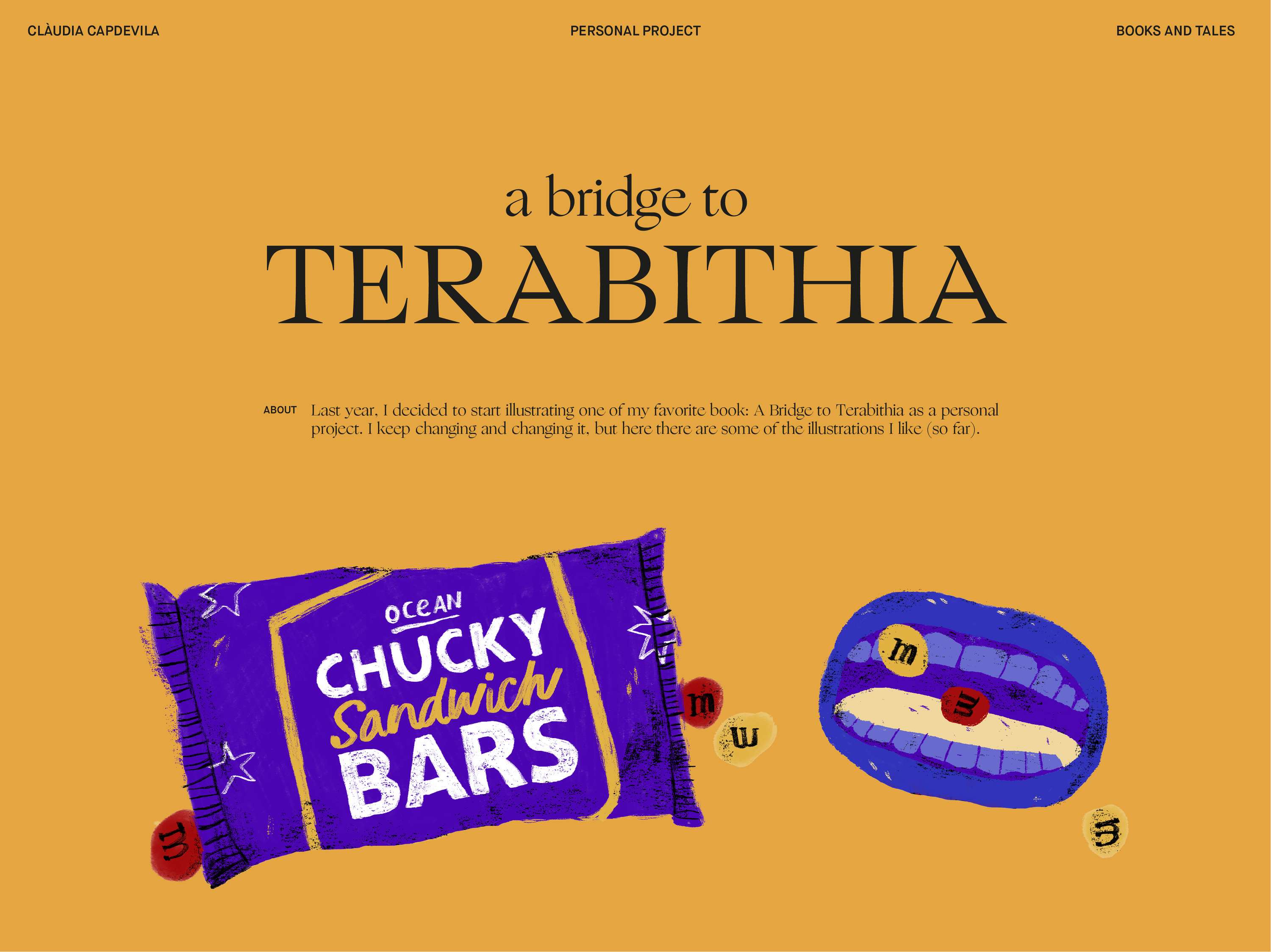 A Bridge To Terabithia Illustrations by Clàudia Capdevila