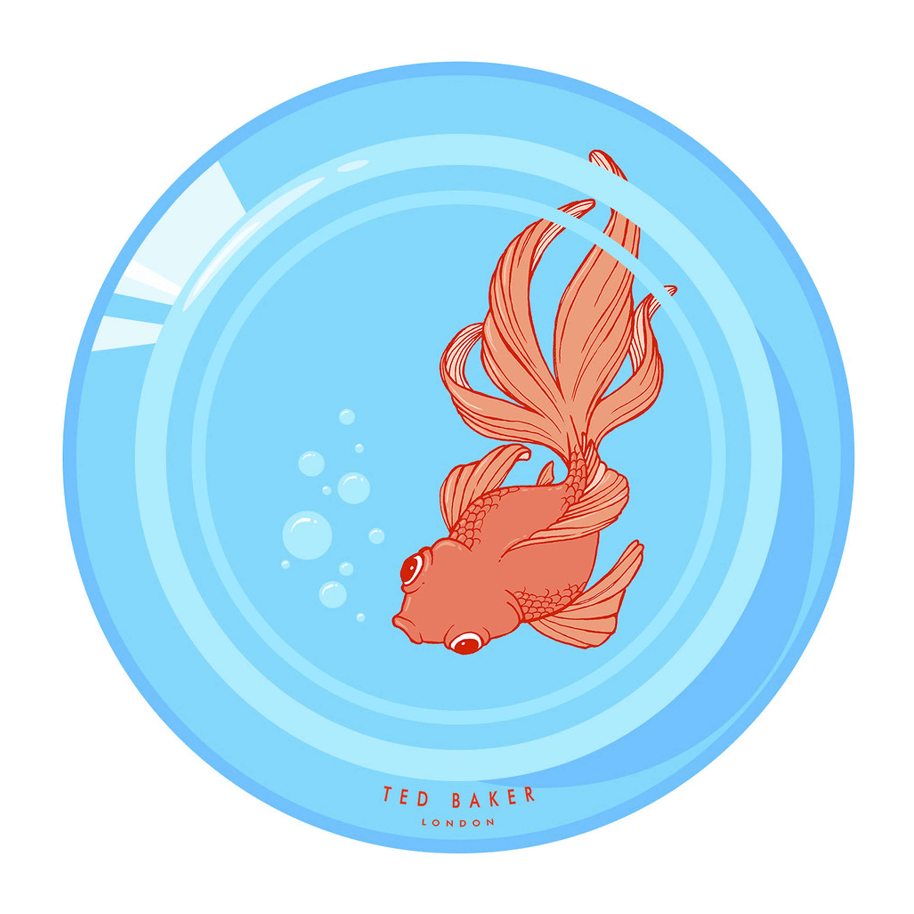 Ted Baker graphics by Serena Gomiero