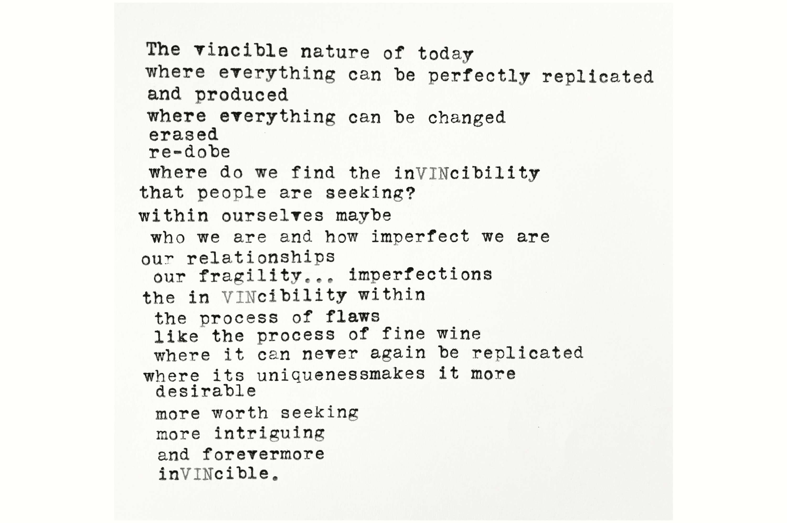 INVINCIBLE by Graft Creative Studio