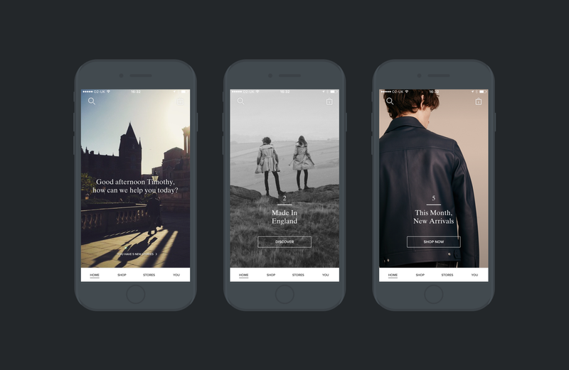 Burberry iOS App by Nick Wood