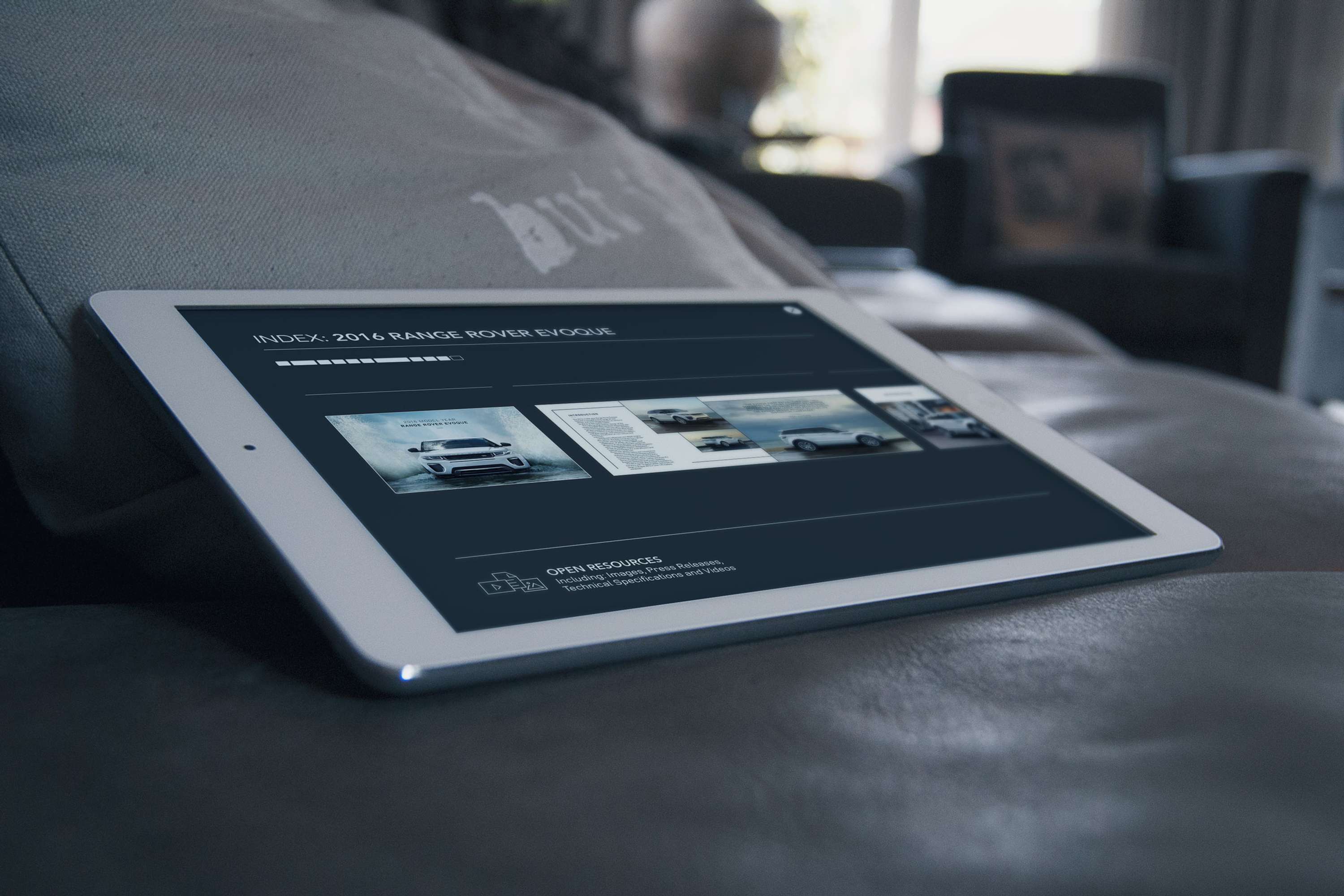 Land Rover iOS App by Nick Wood