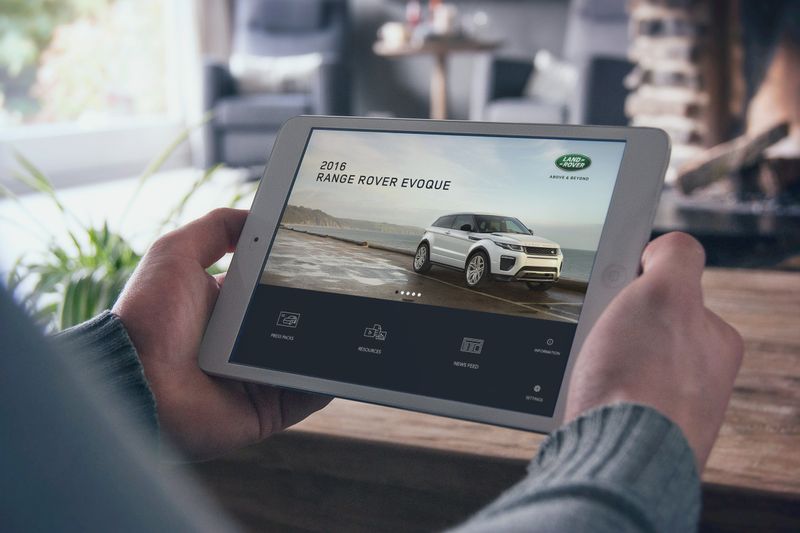 Land Rover iOS App by Nick Wood