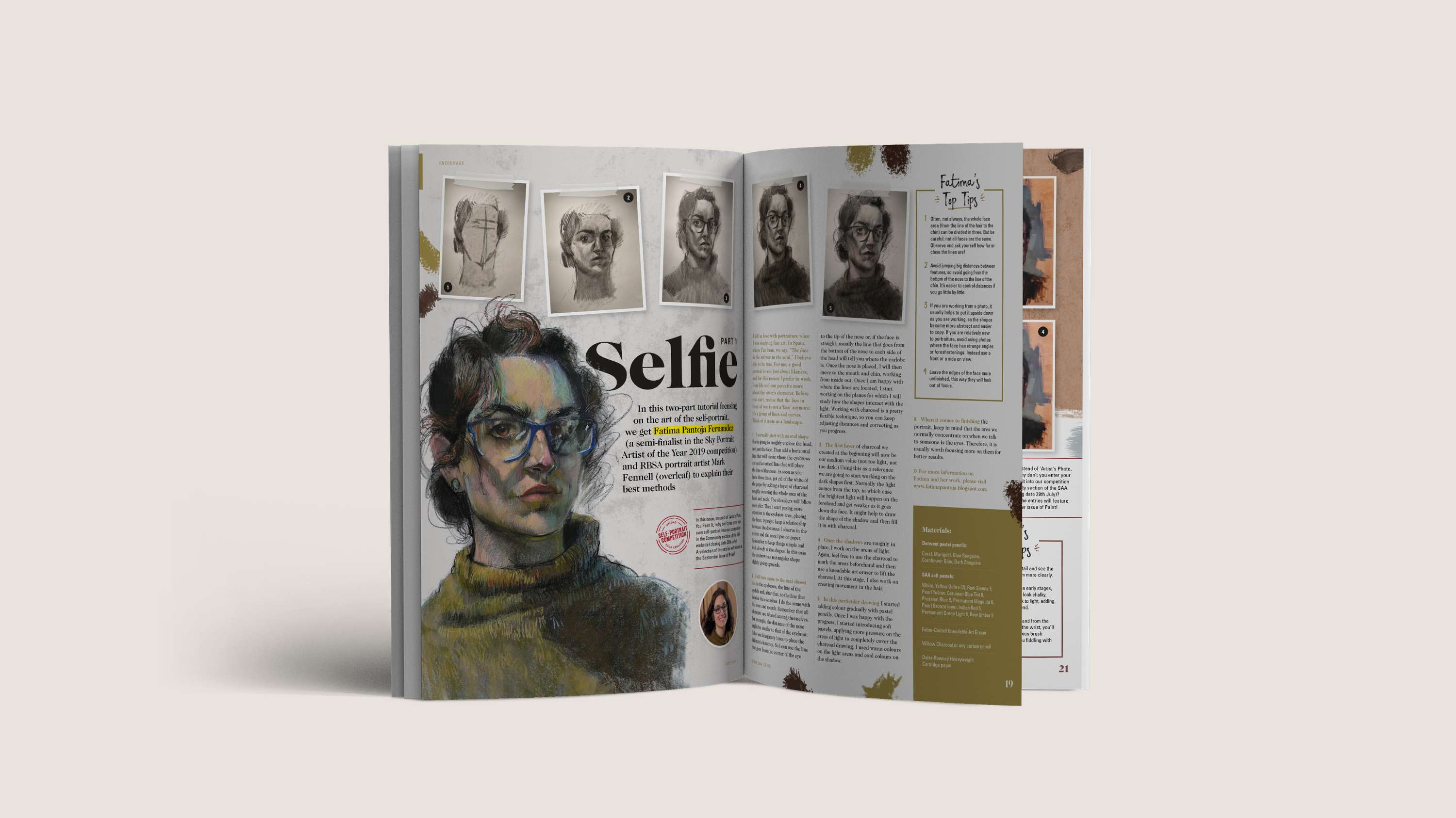 Paint Magazine branding & editorial design by Tom Bradley