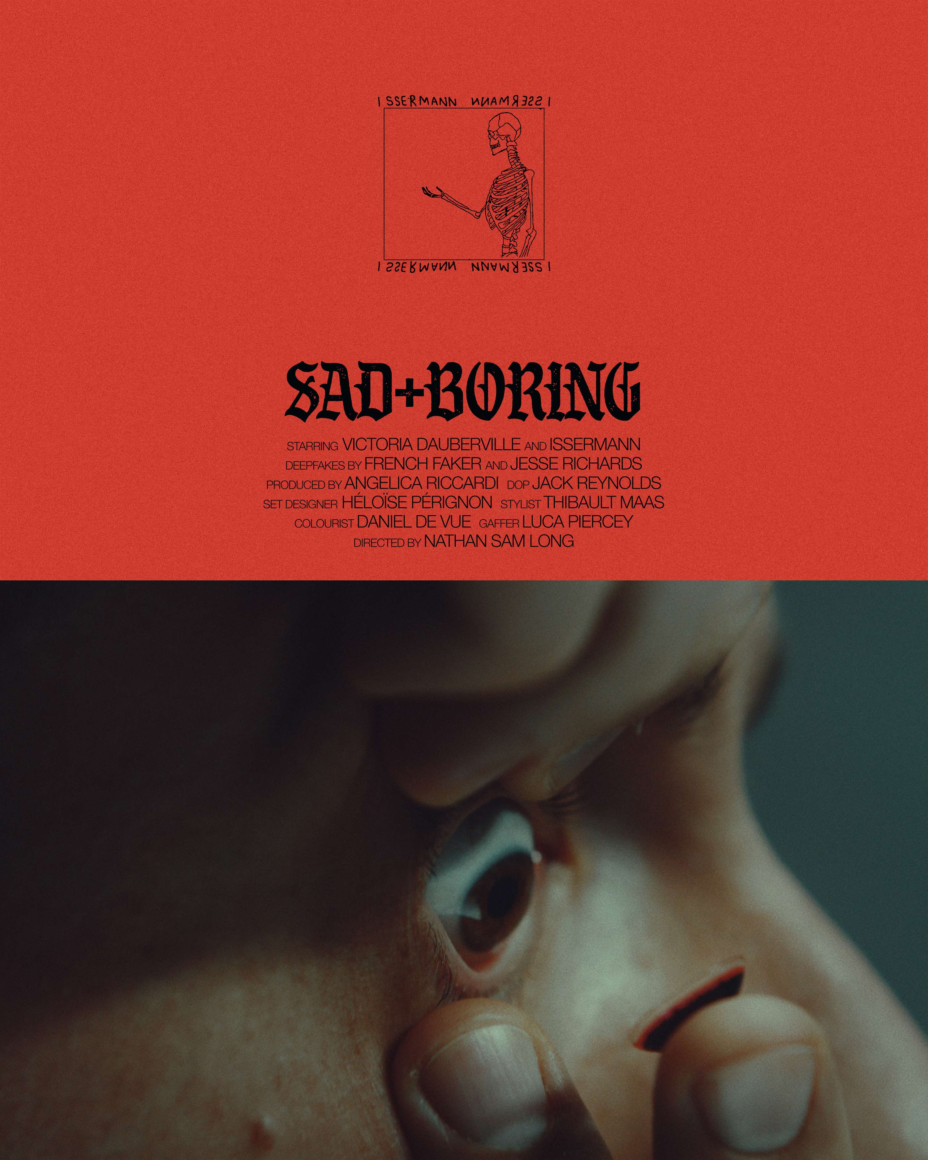 Issermann | Sad + Boring by Angelica Riccardi
