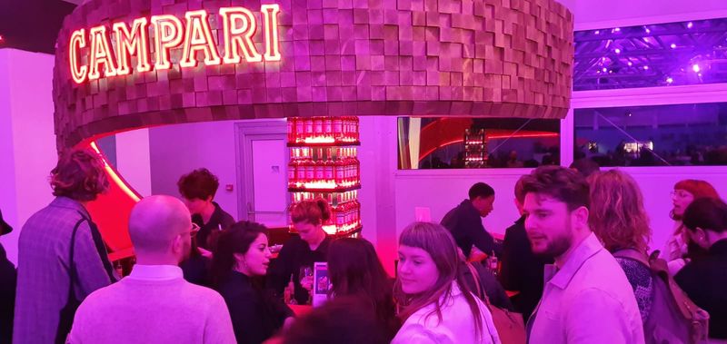 Campari @ Affordable Art Fair by Mary Noel