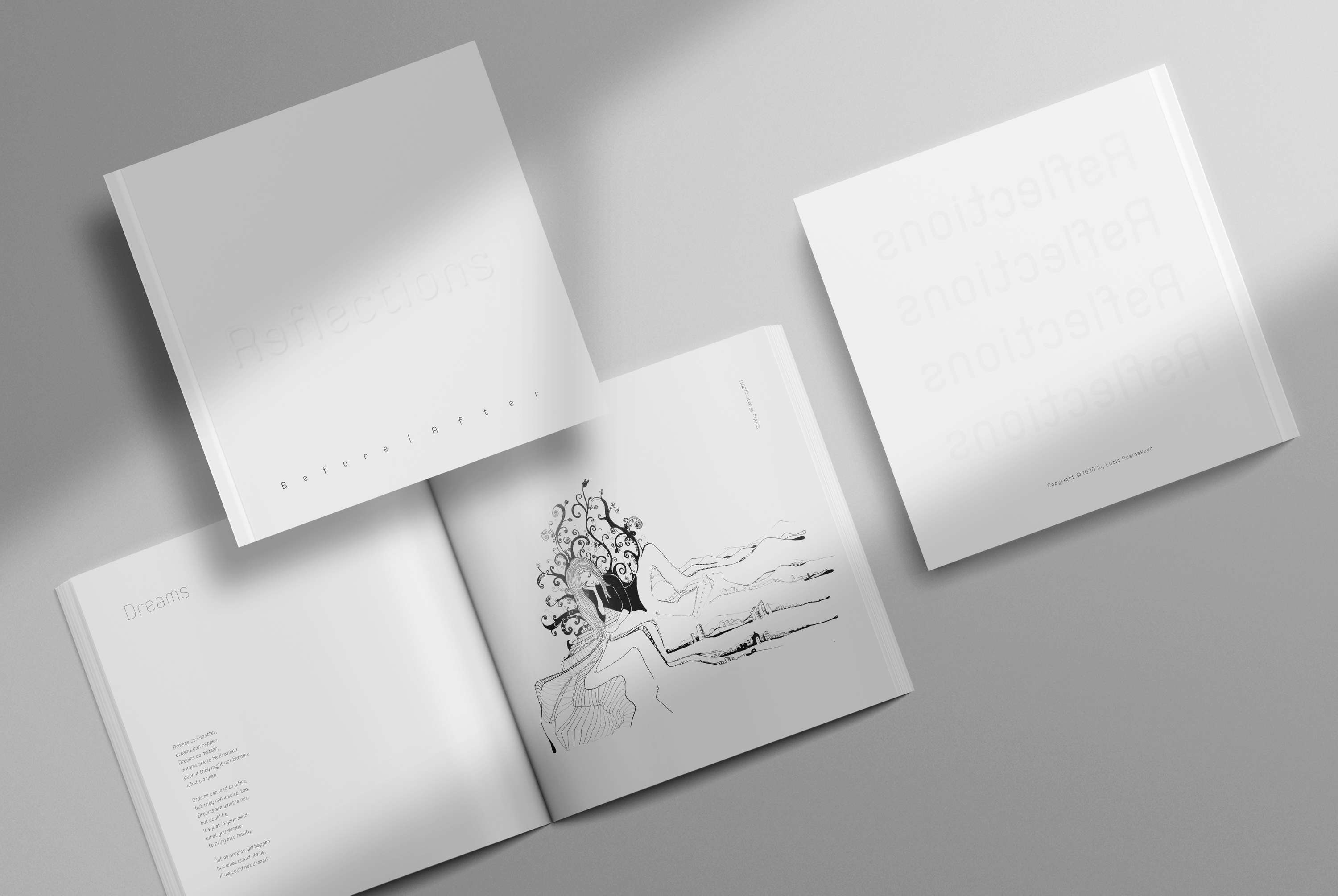 Reflections : Before and After by Lucia Rusinakova