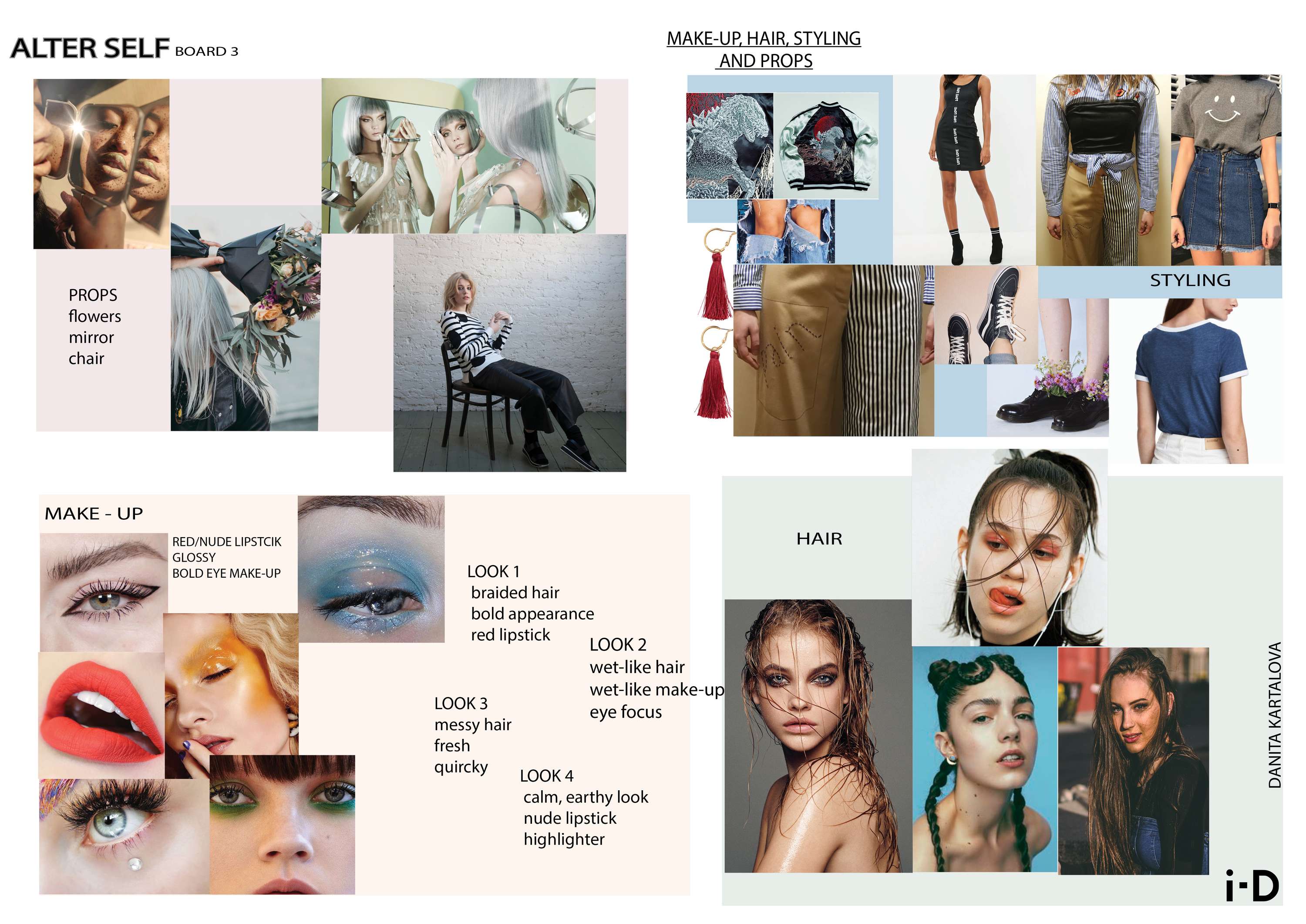 i-D magazine project by Danita Kartalova