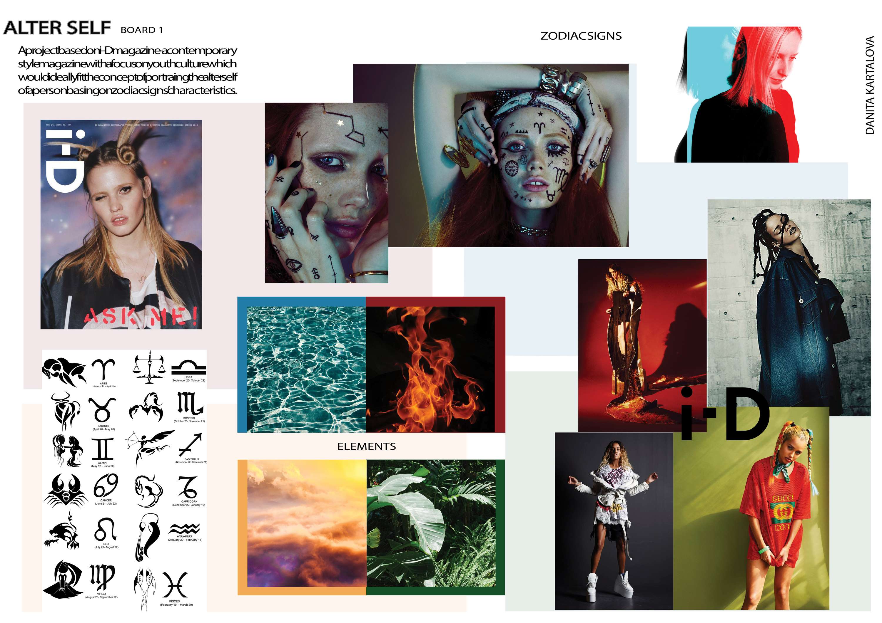 i-D magazine project by Danita Kartalova