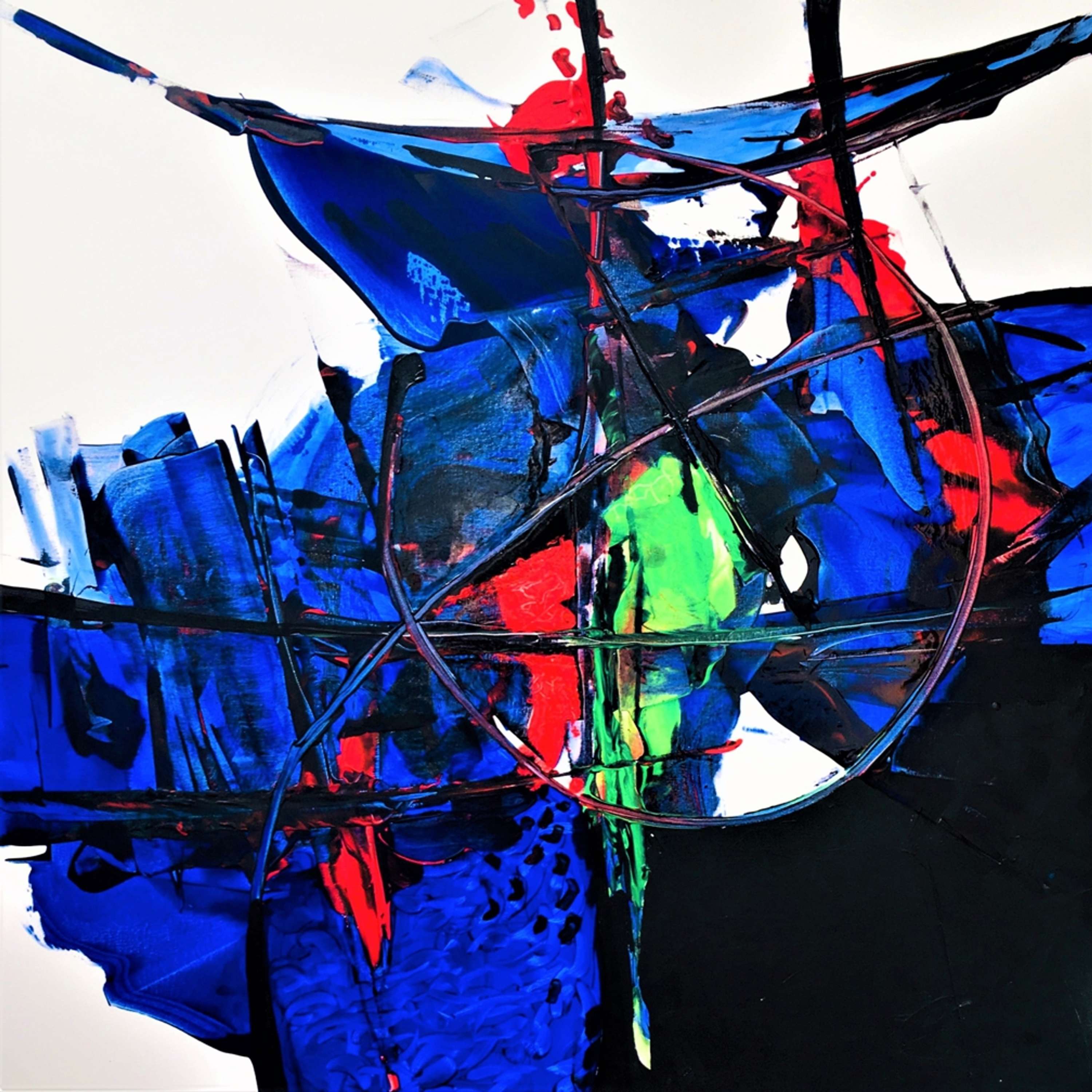 between noise and silence by Ronnie Rennoldson