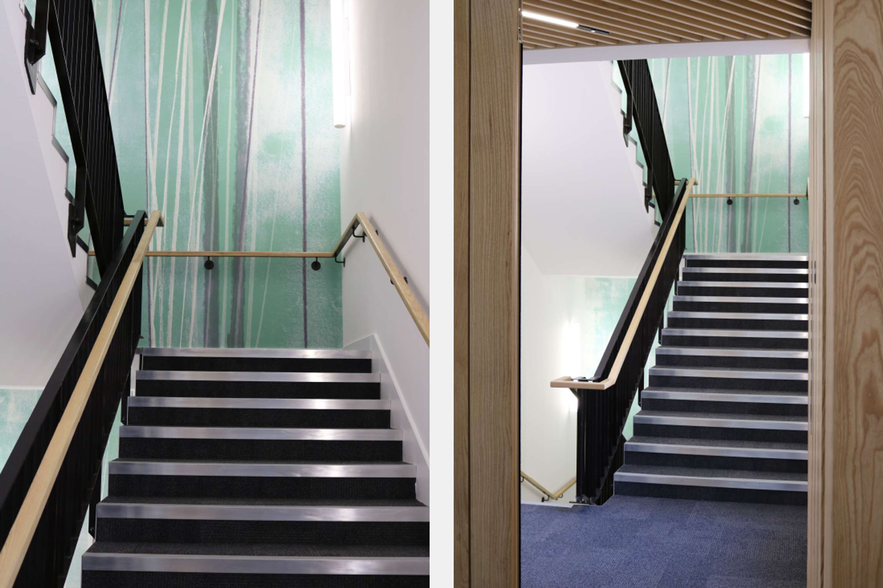 Sibson Building, University of Kent – Wayfinding, Identity and placemaking art by Christian Williams