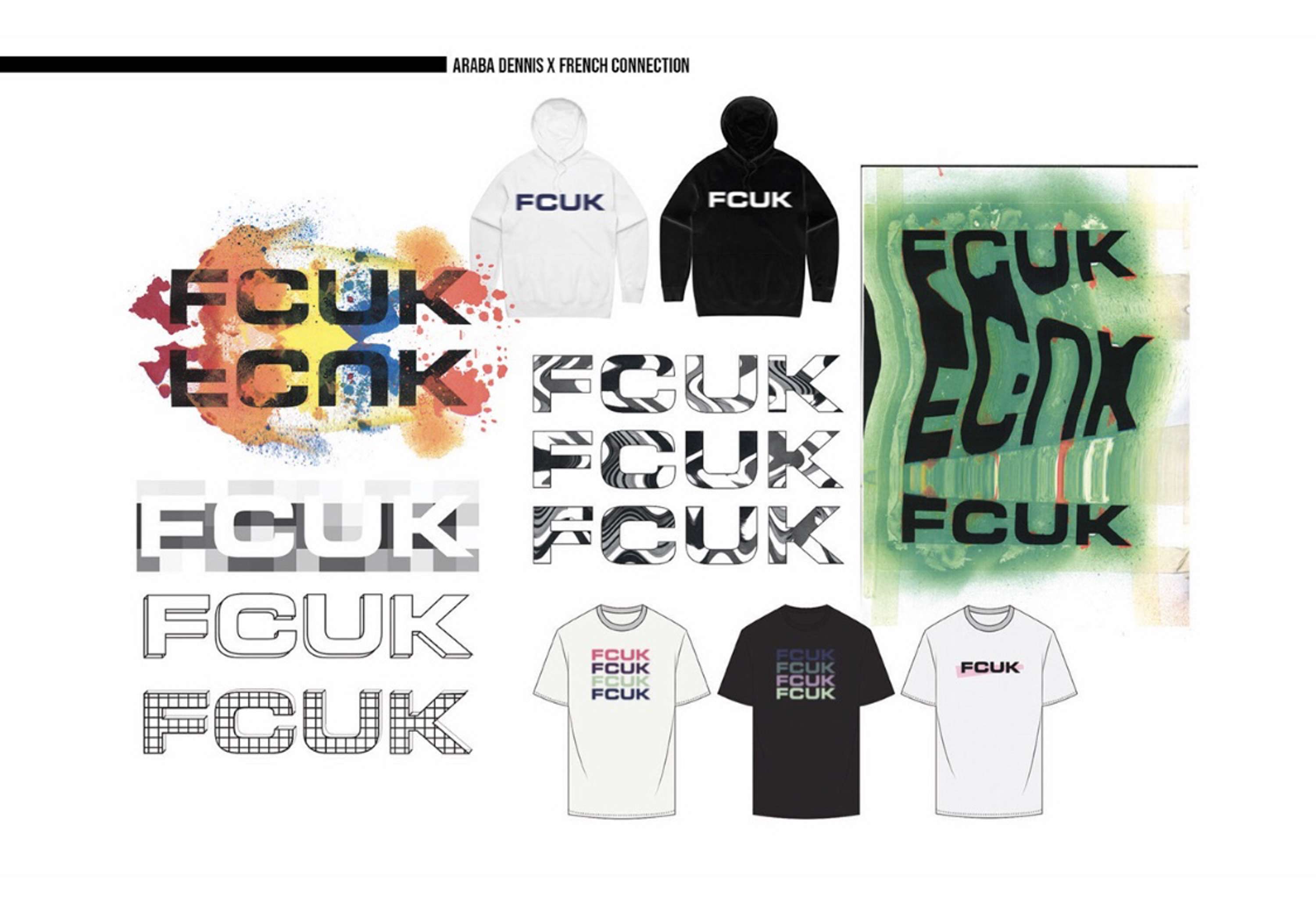 FCUK AW20 & SS21 by Araba Dennis