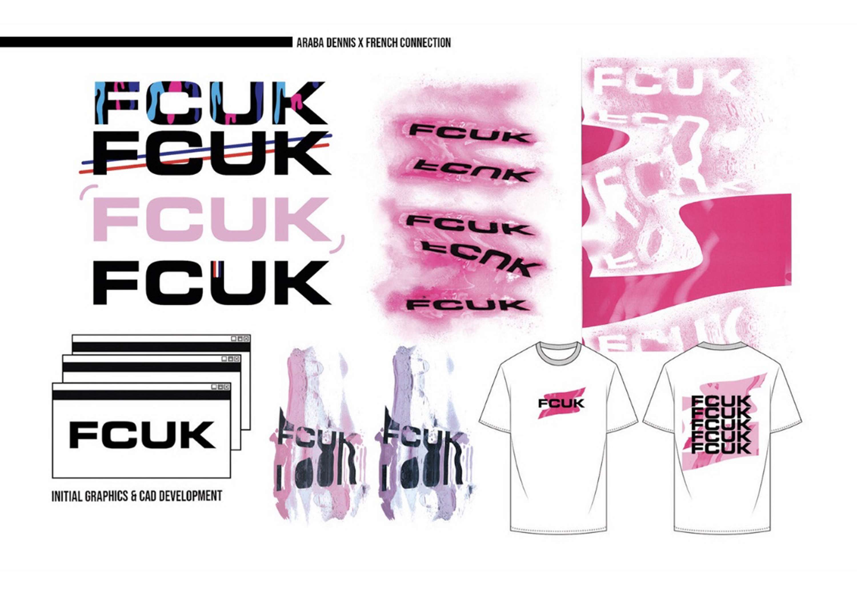 FCUK AW20 & SS21 by Araba Dennis