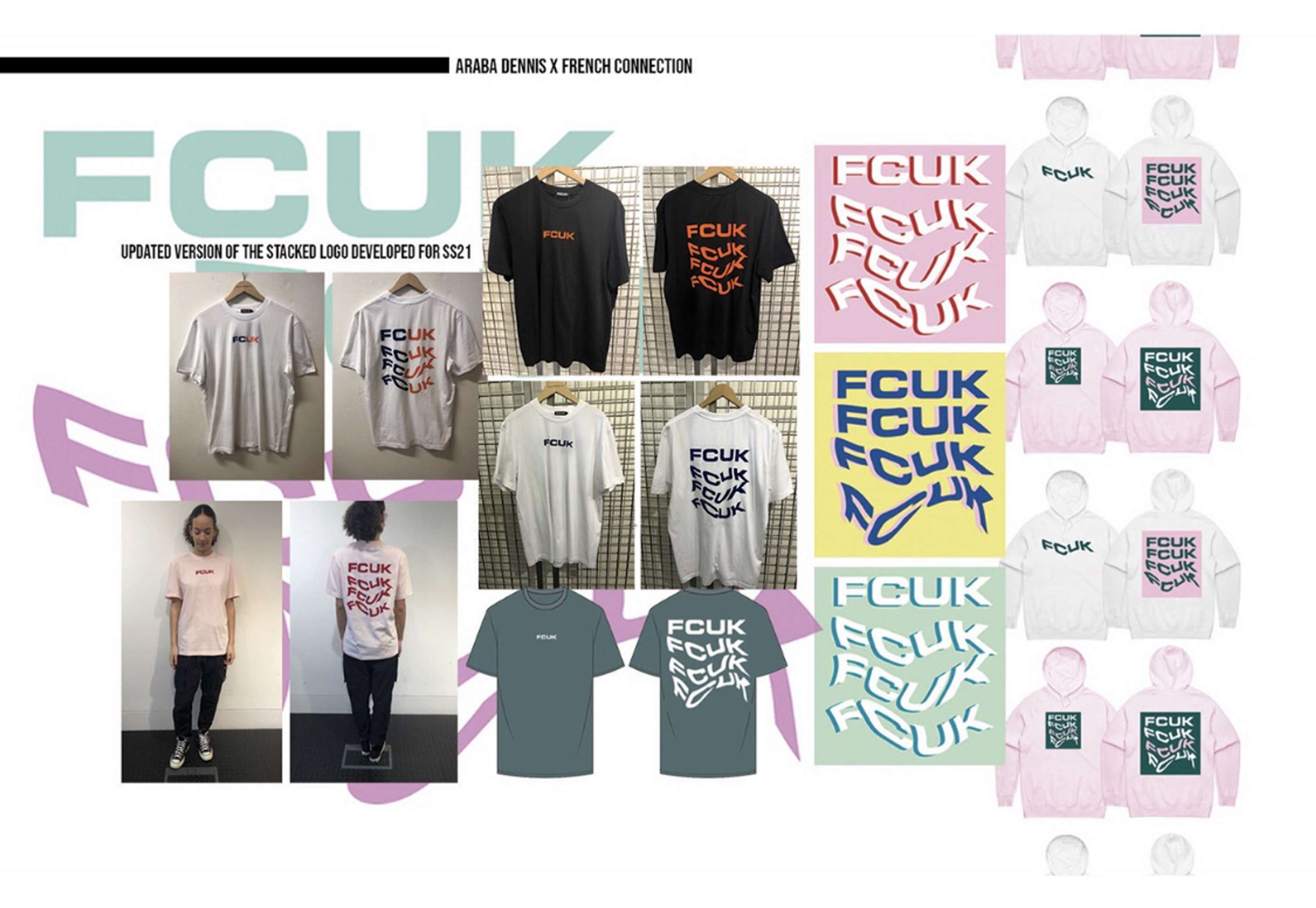 FCUK AW20 & SS21 by Araba Dennis