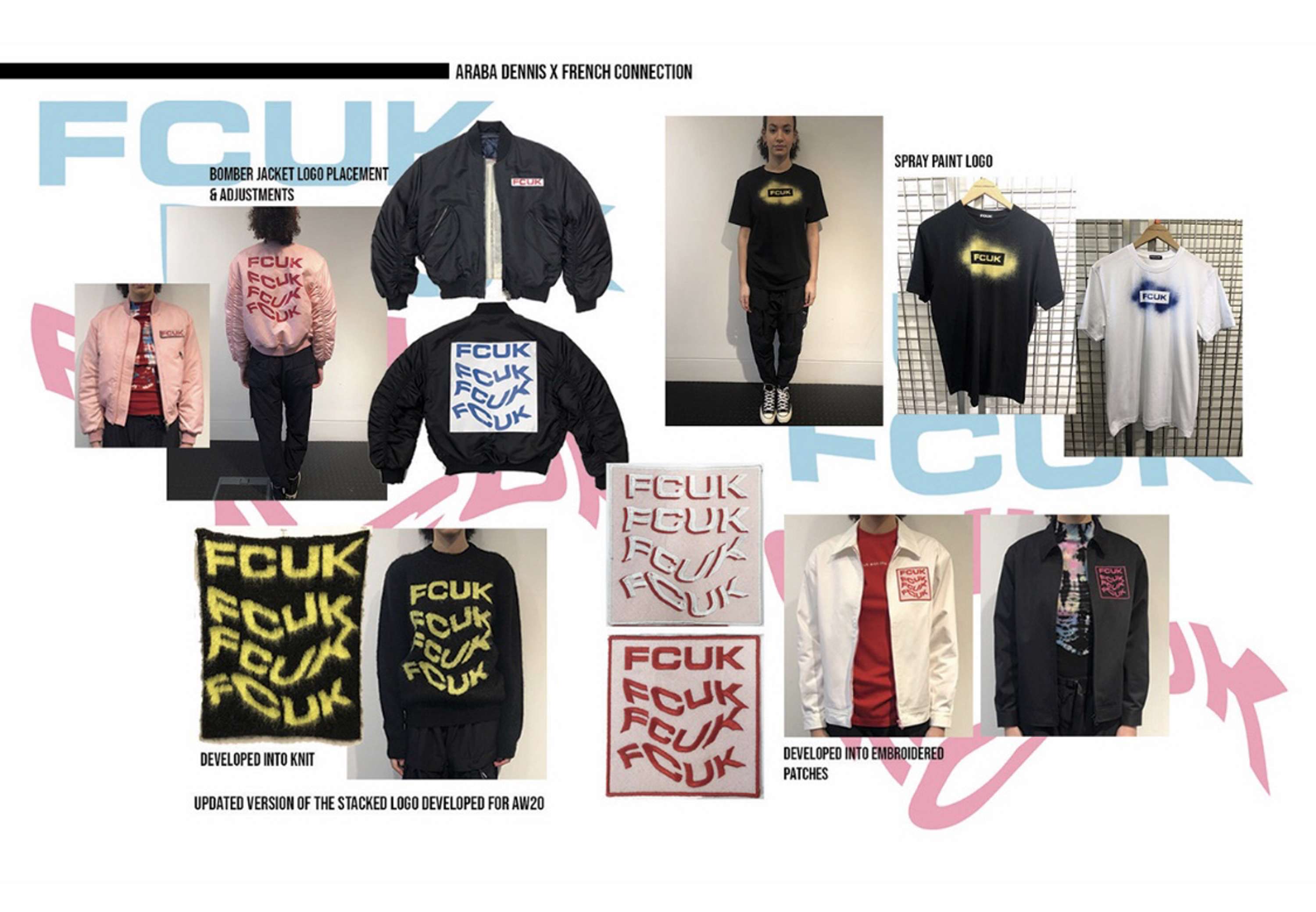 FCUK AW20 & SS21 by Araba Dennis