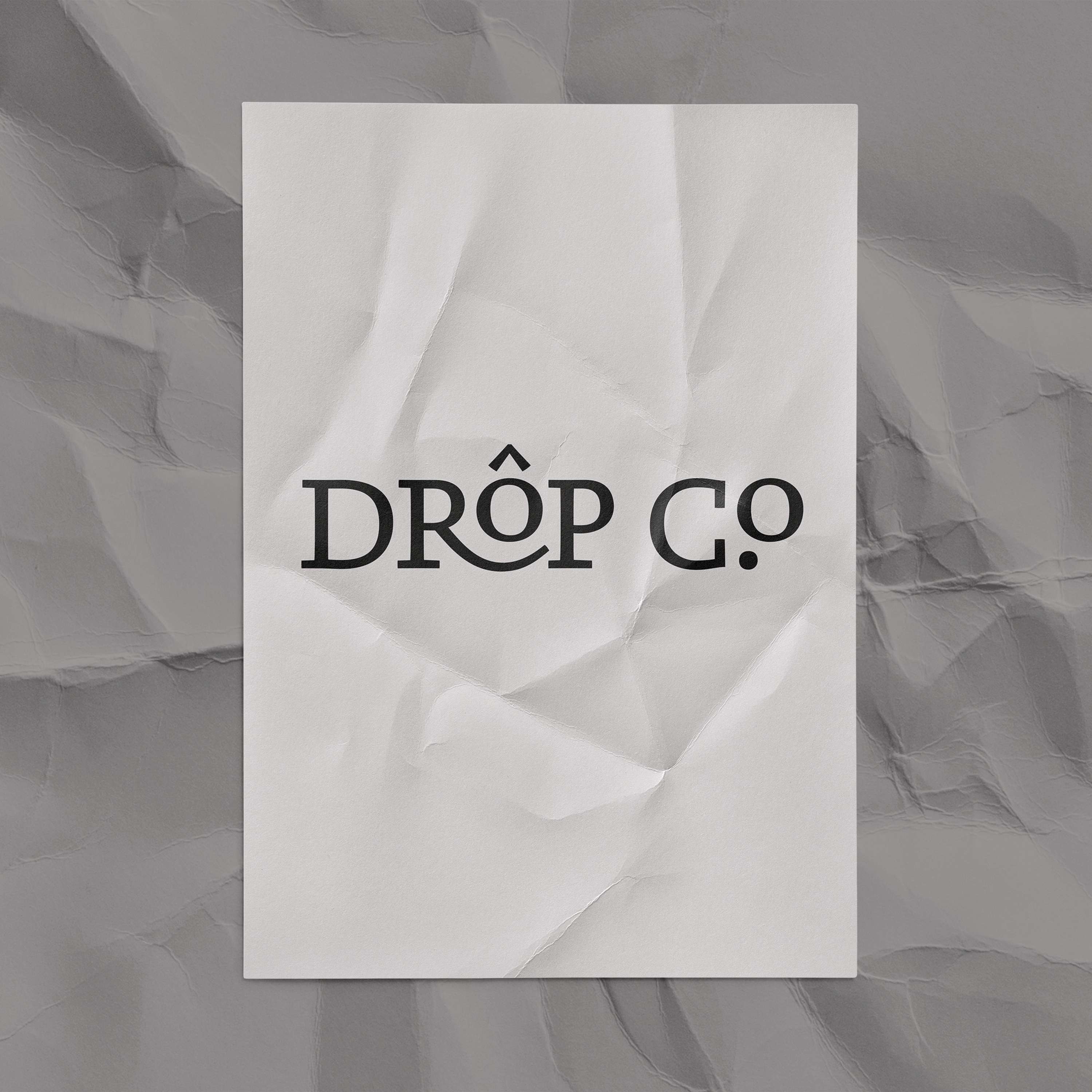 Drop Co. — Visual Identity by Vura Applied Design