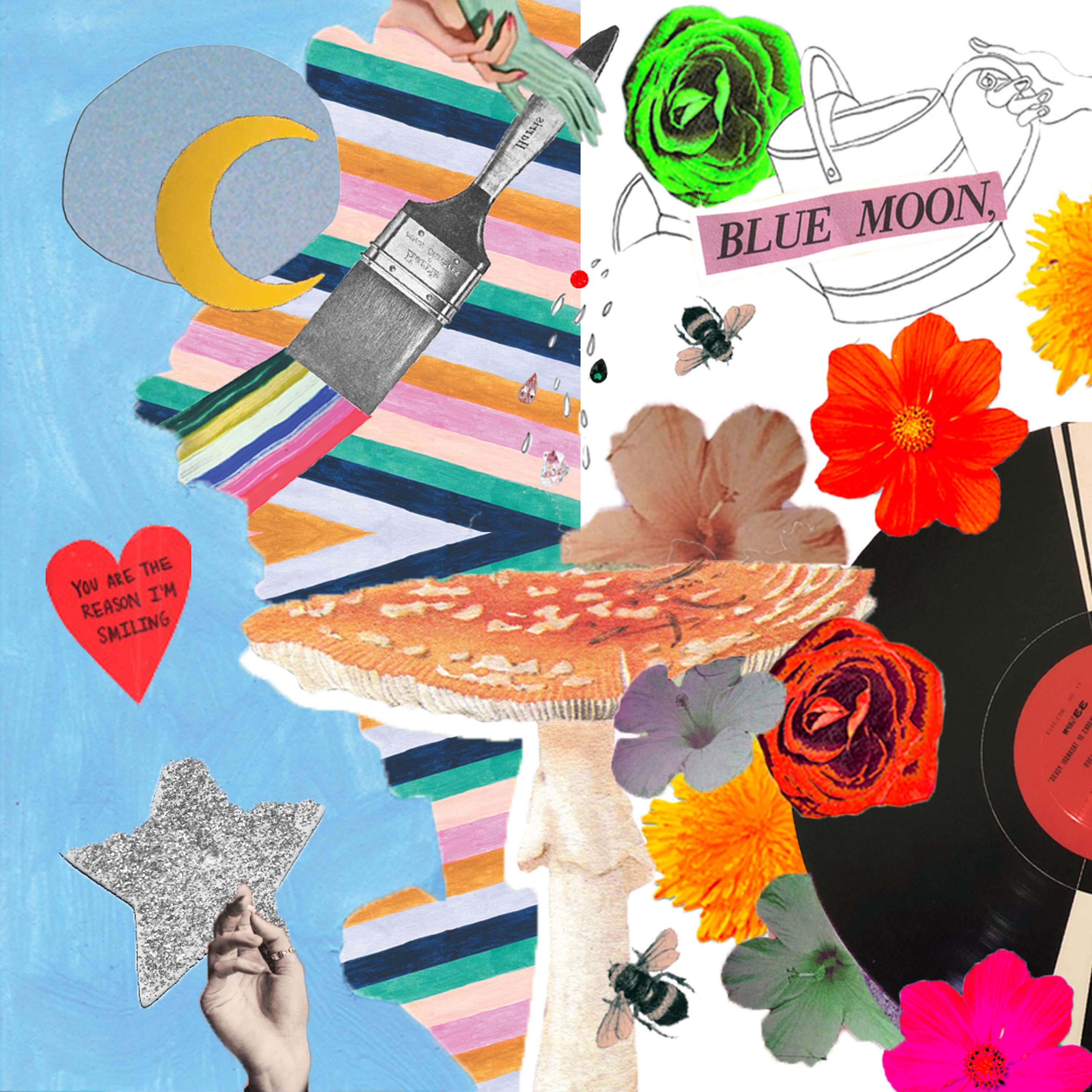 Collage Posts for Music Blog by Karina Abbott