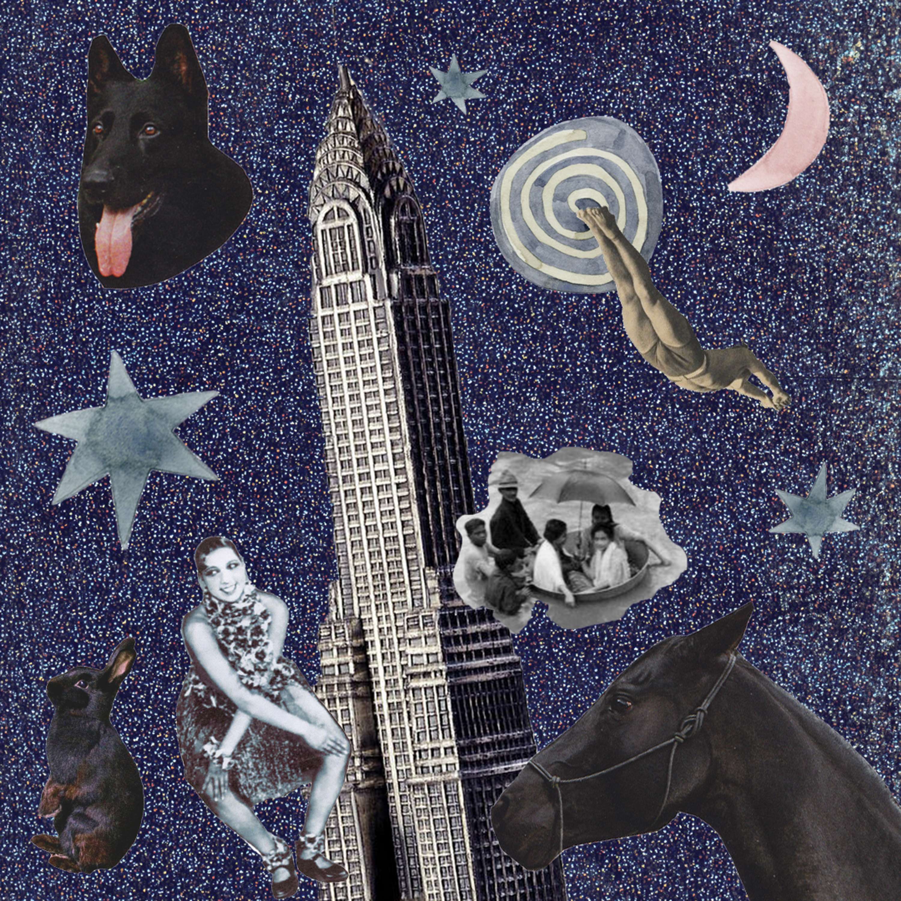 Collage Posts for Music Blog by Karina Abbott