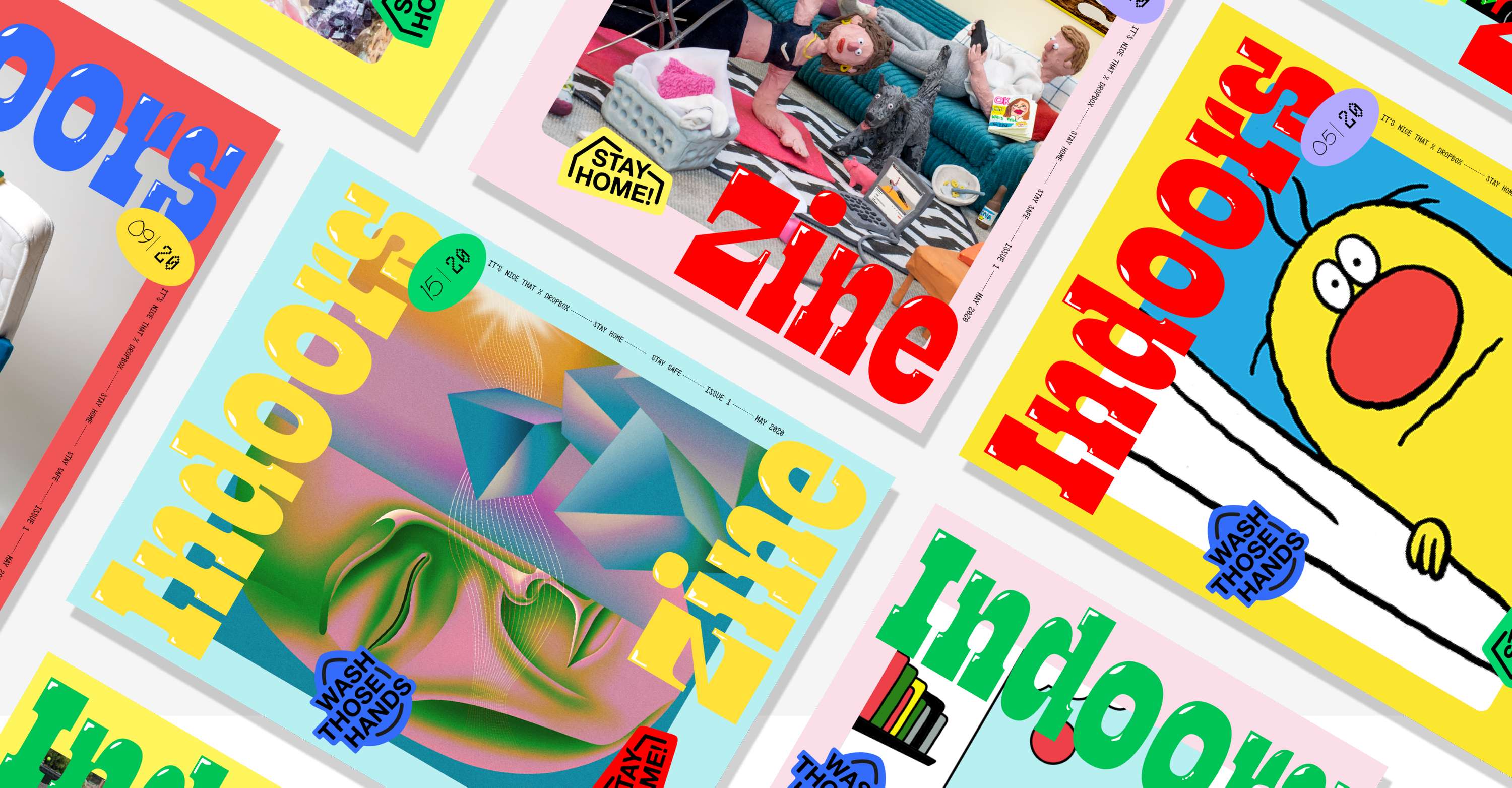 It's Nice That x Dropbox: Indoors Zine by Josephine New