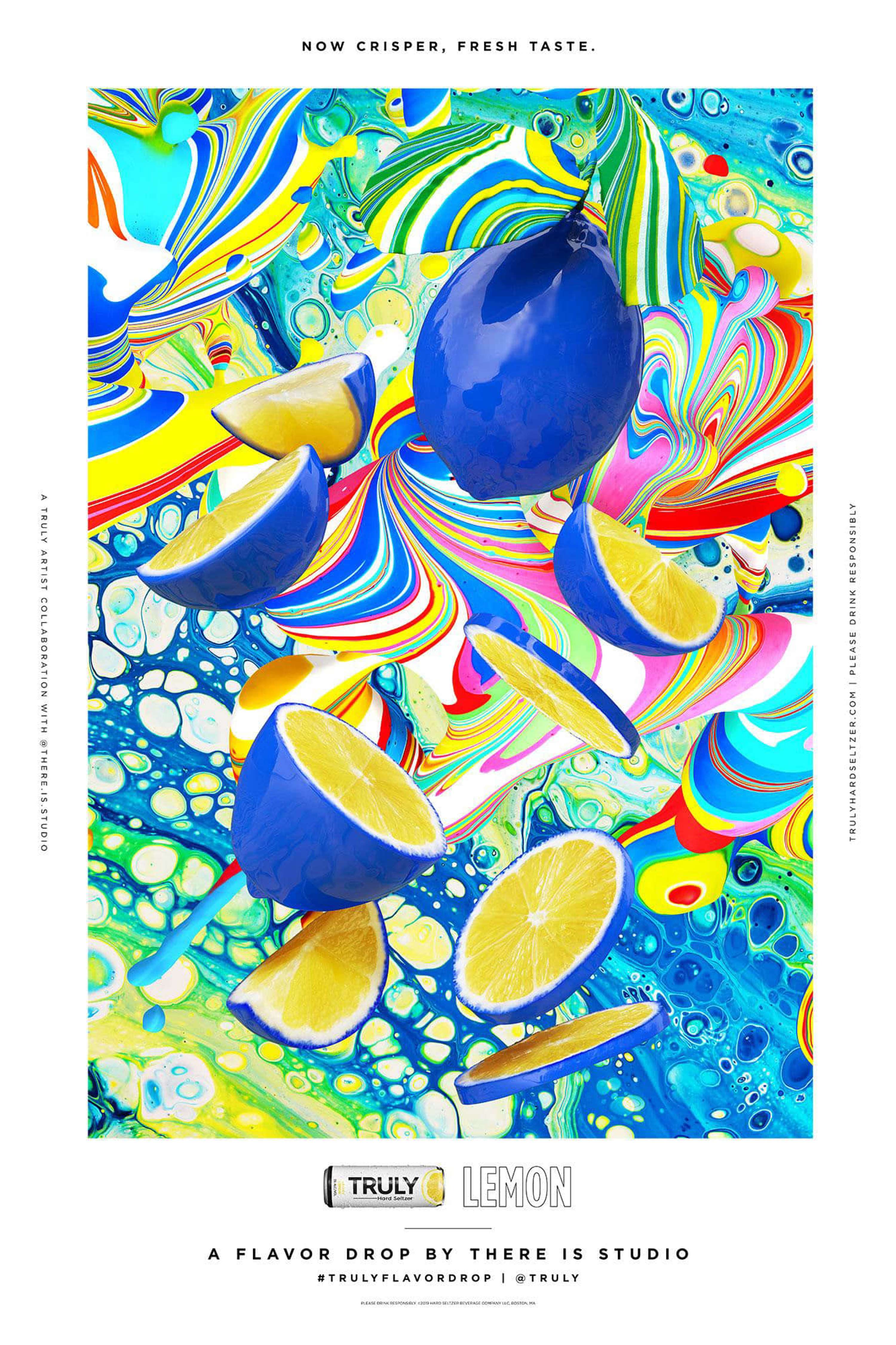 TRULY LEMON x FLAVOR DROP by Sean Freeman & Eve Steben