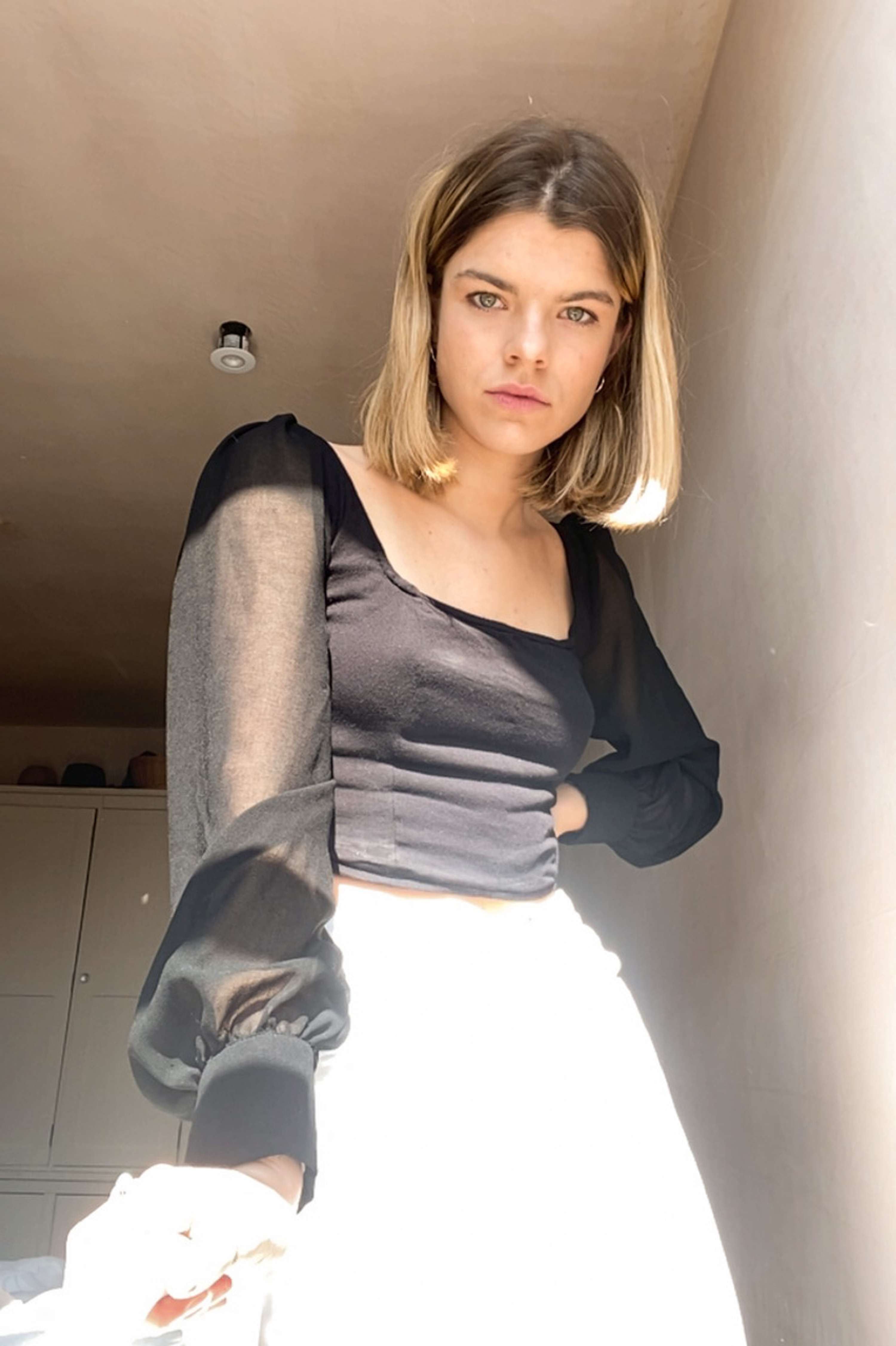 FaceTime Shoot with Issi by Hannah Nicole Drew