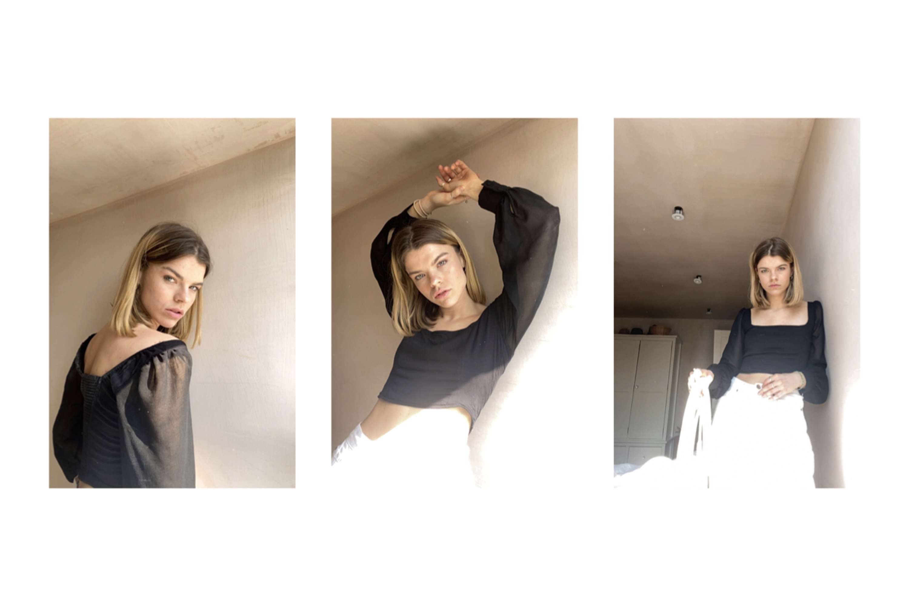 FaceTime Shoot with Issi by Hannah Nicole Drew