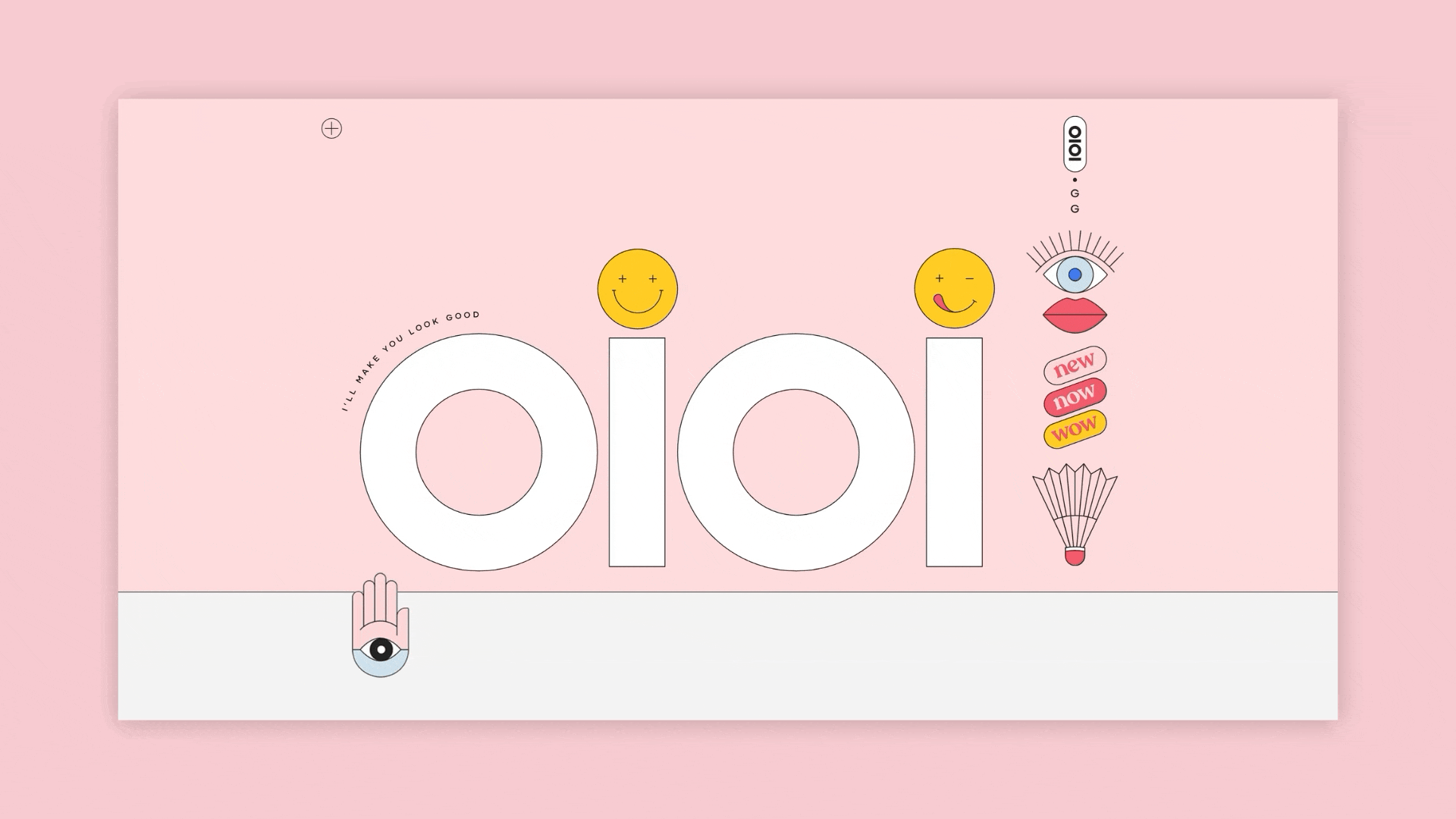 oioi.gg // digital design + identity by Gemma-Lea Goodyer