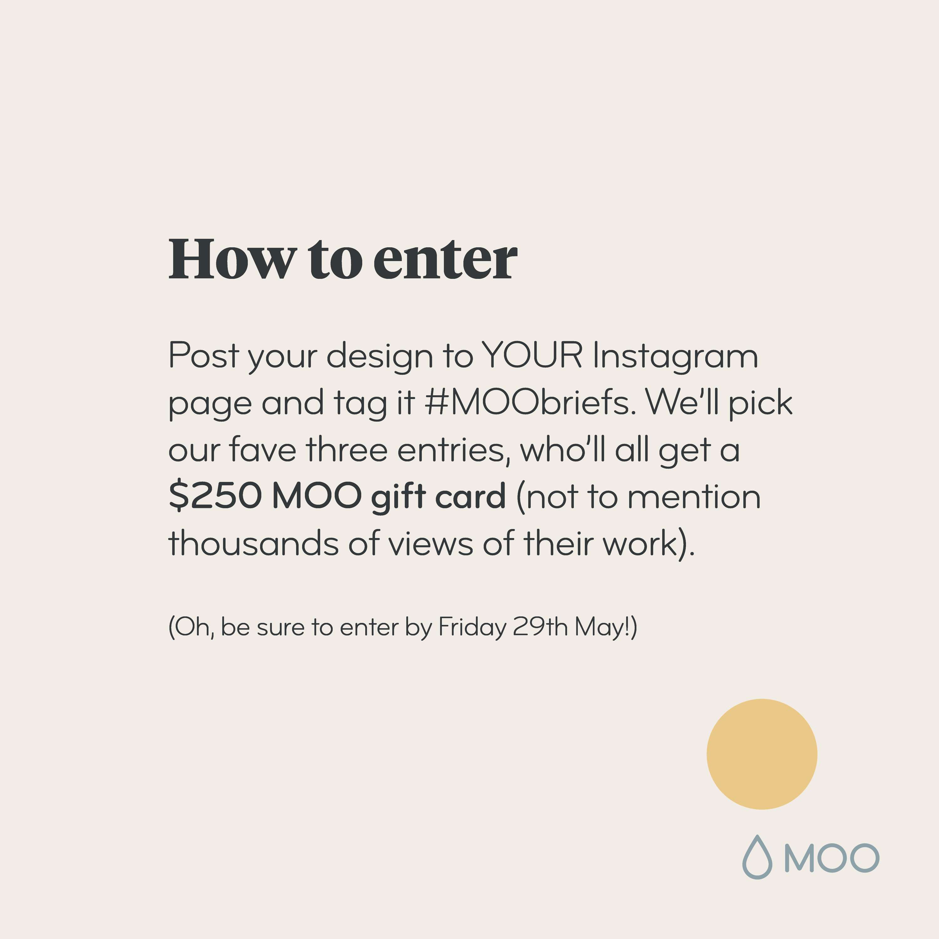 #MOOBriefs Compeition by MOO