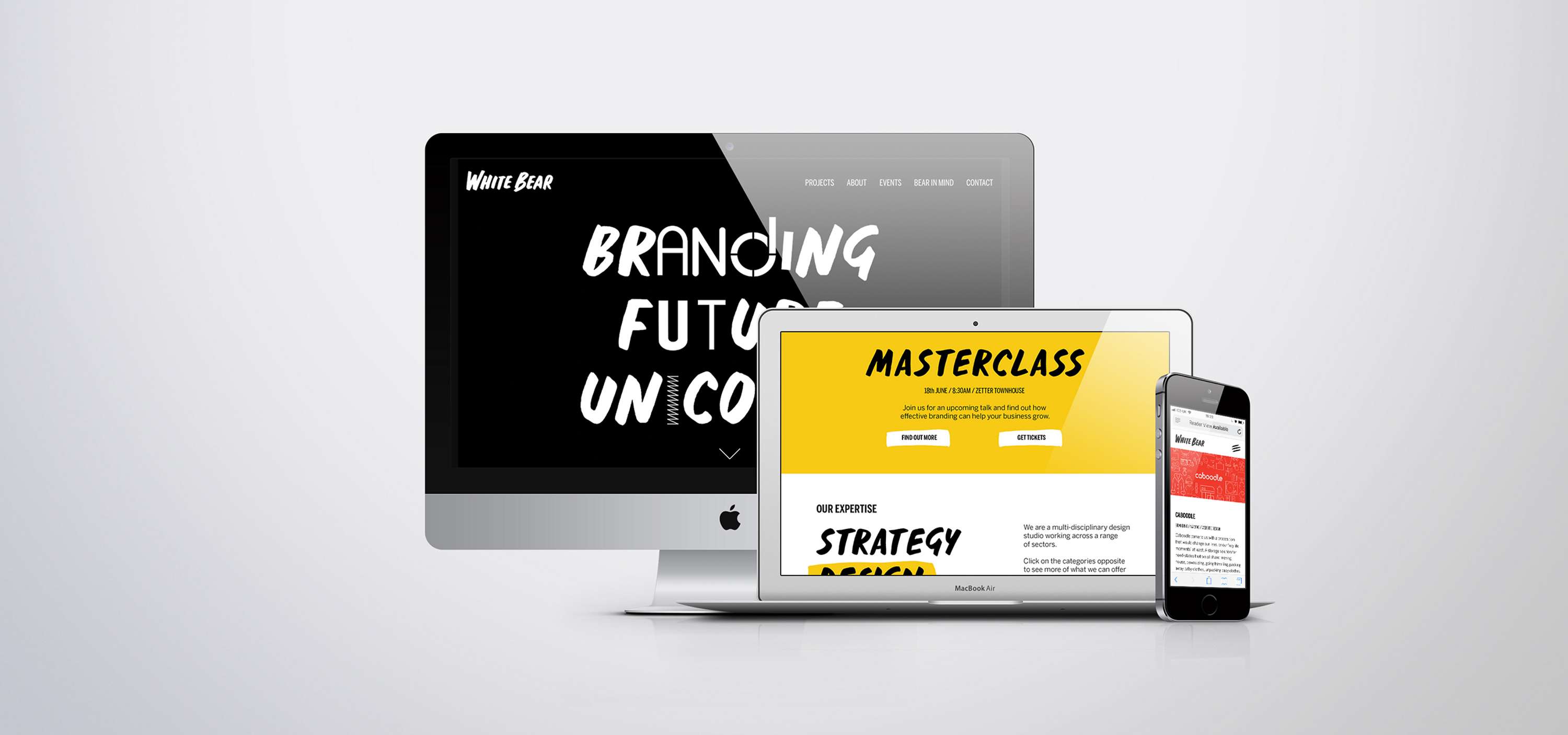 White Bear Website by Gina Hopkins