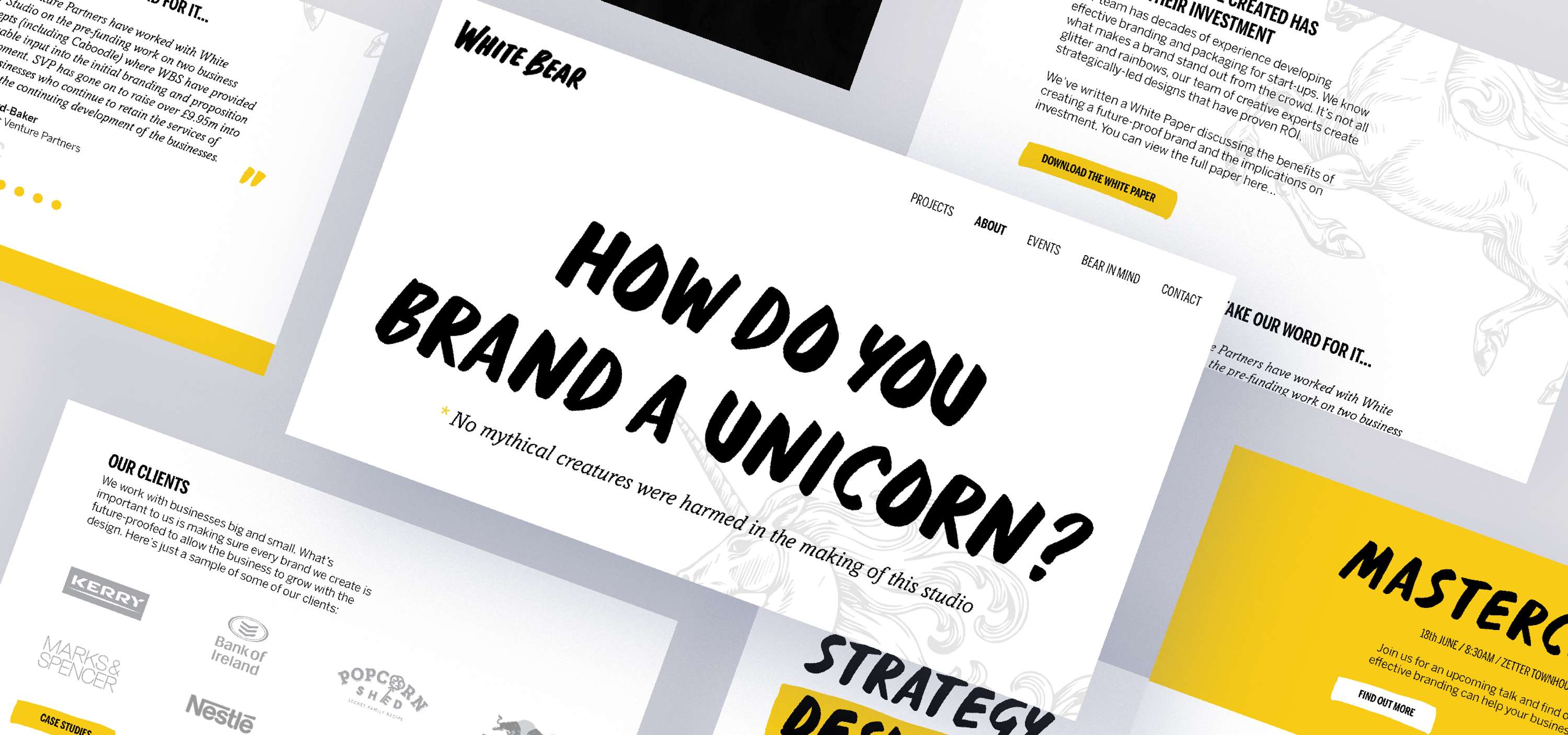 White Bear Website by Gina Hopkins