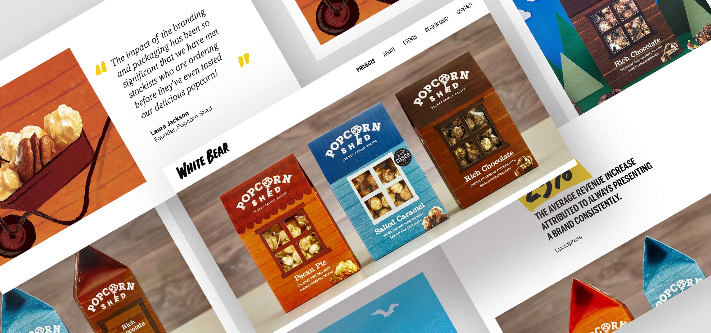 White Bear Website by Gina Hopkins