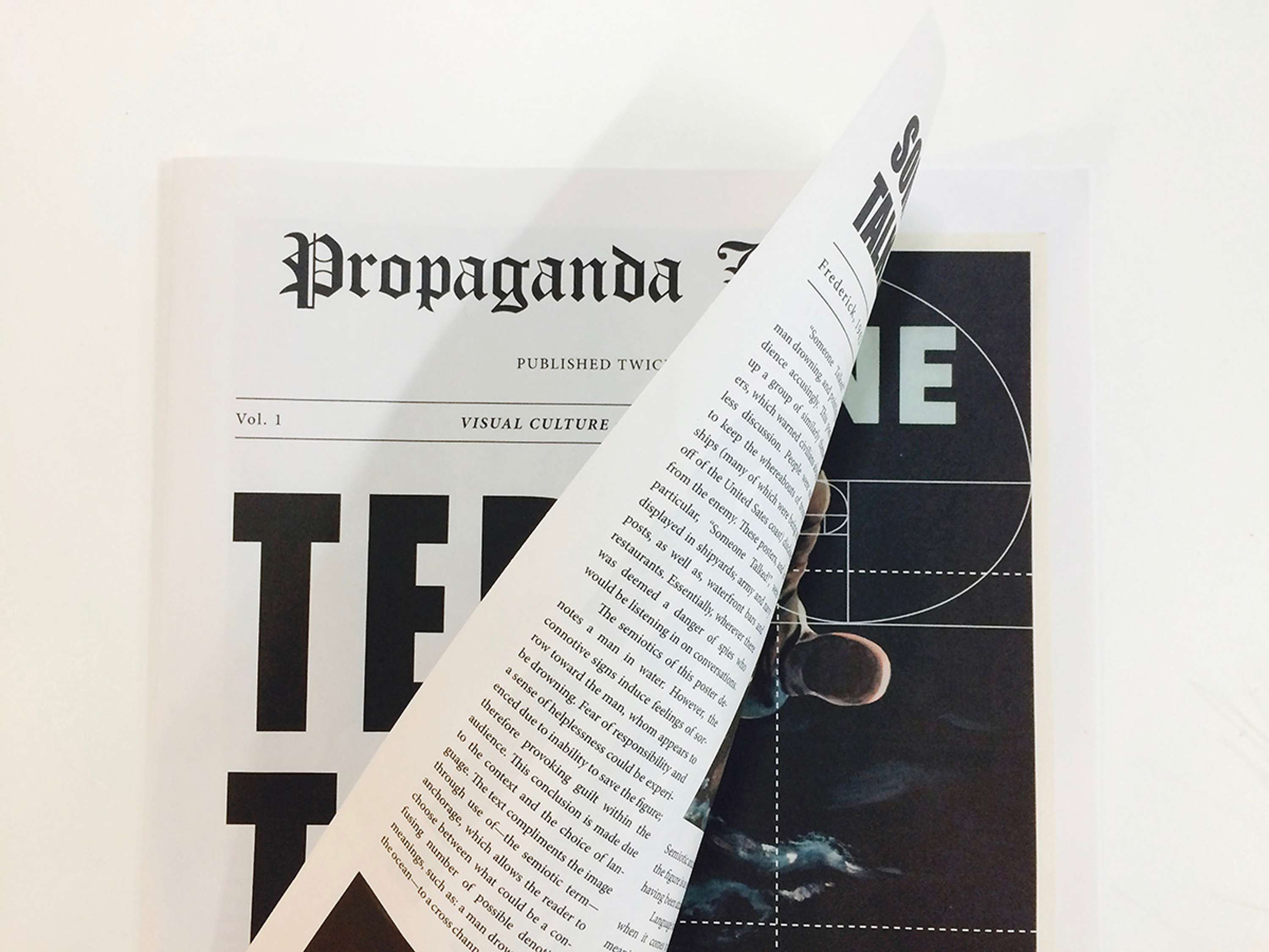 Propaganda Journal: Research & Print Design by Jazzy Olive