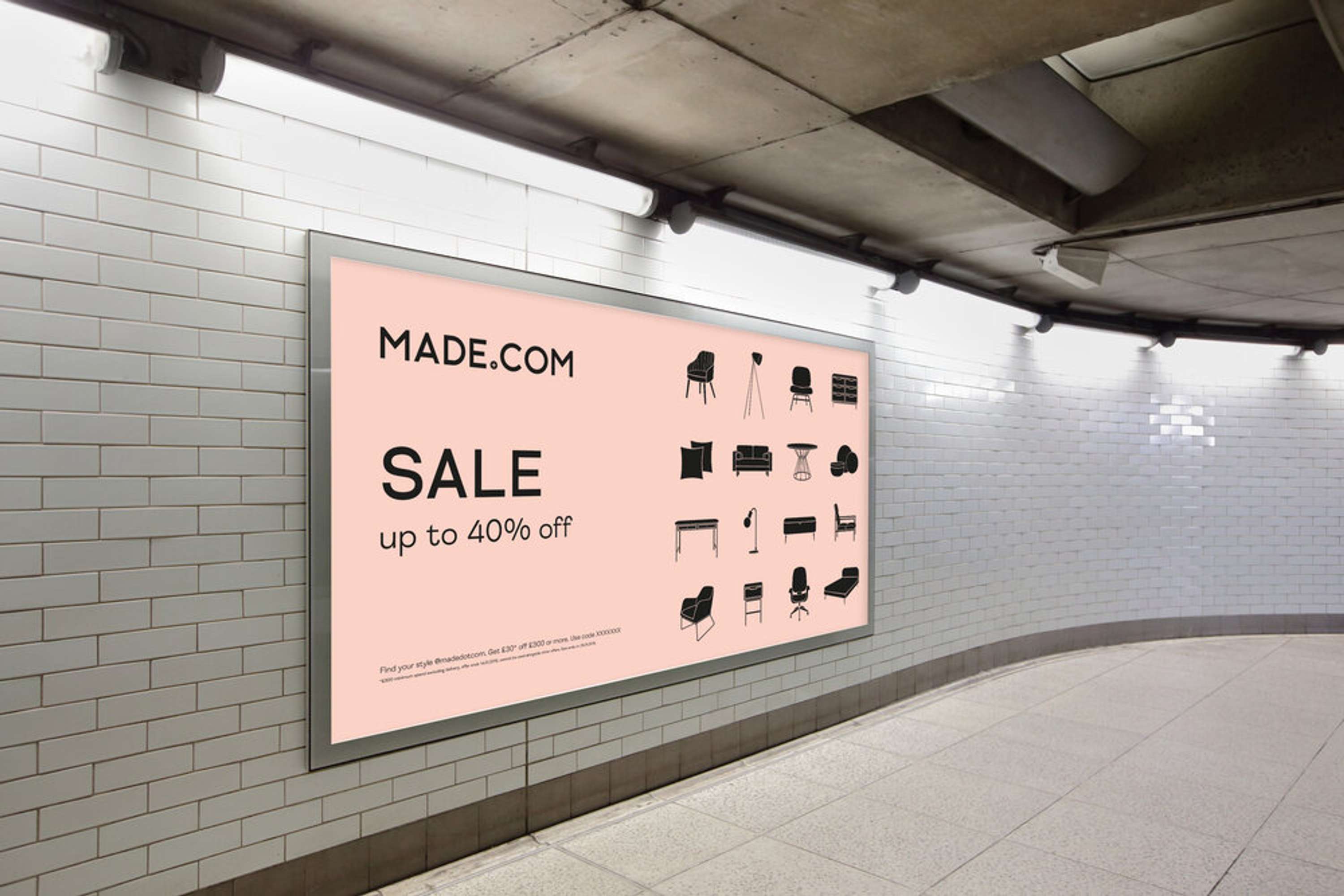 Winter Sale Creative - MADE.COM by Amy French
