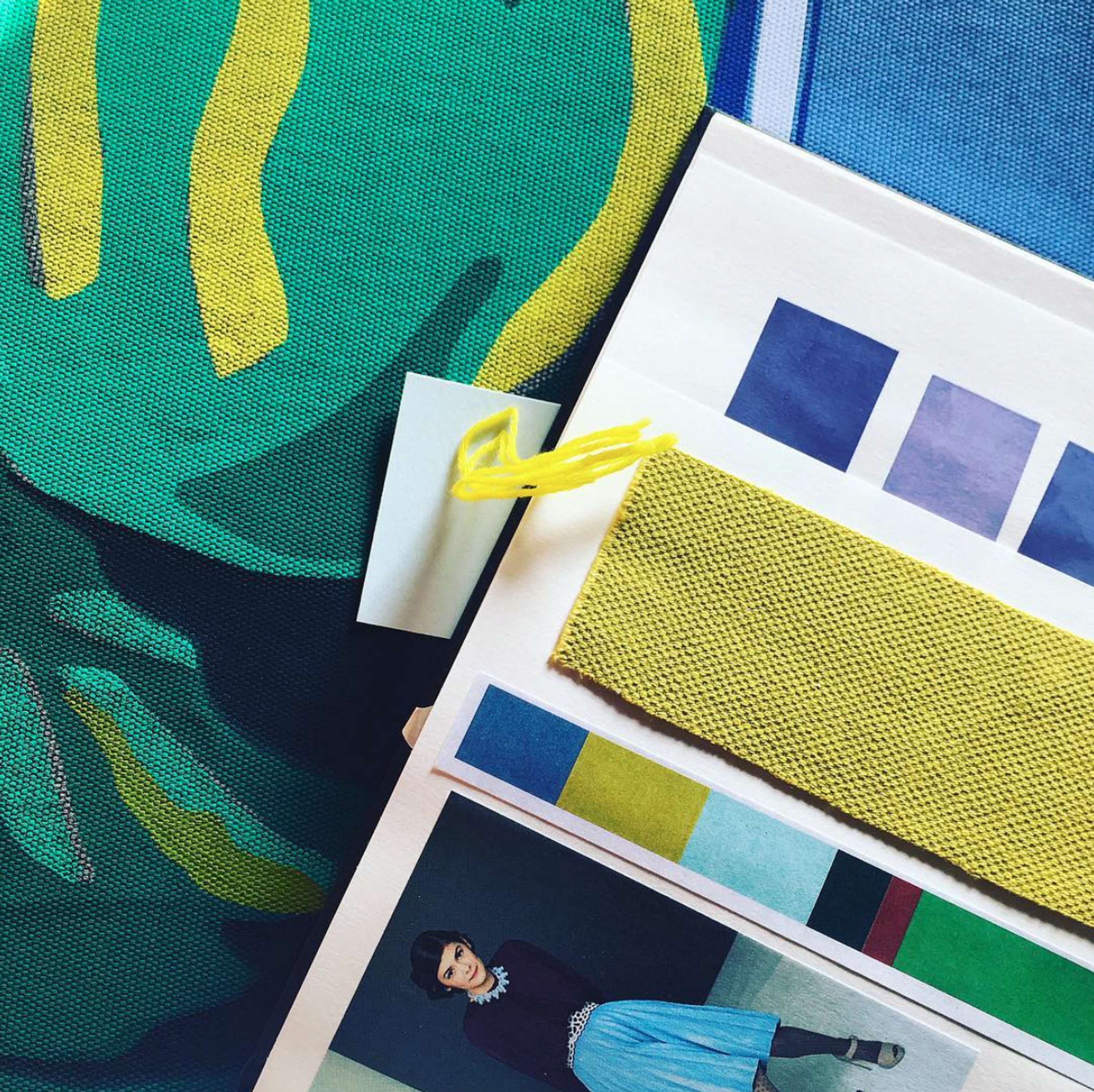 Chloe and Annie, Screenprint Studio by Chloe Gregory