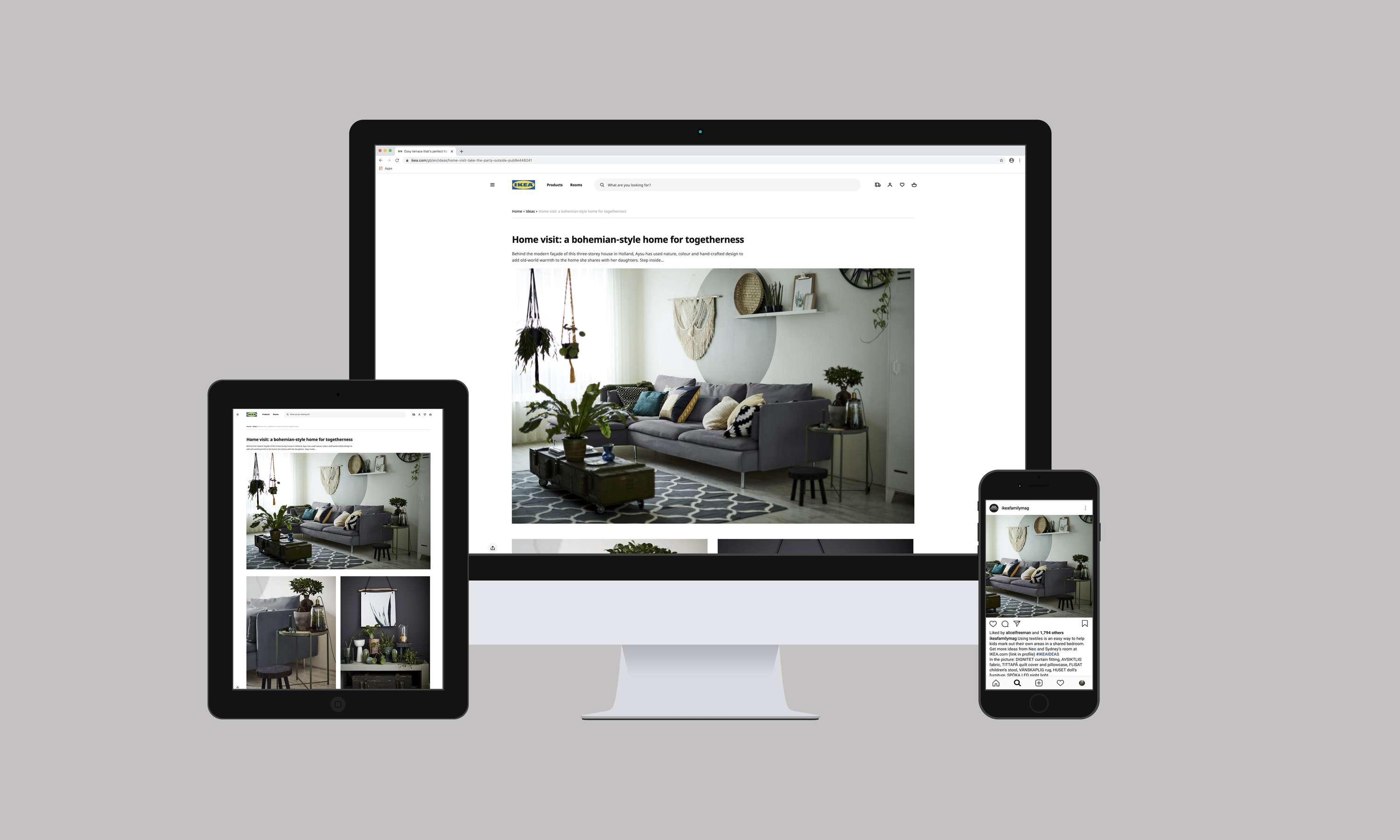 IKEA Inspirational Social Media Posts by Jennifer Bourne