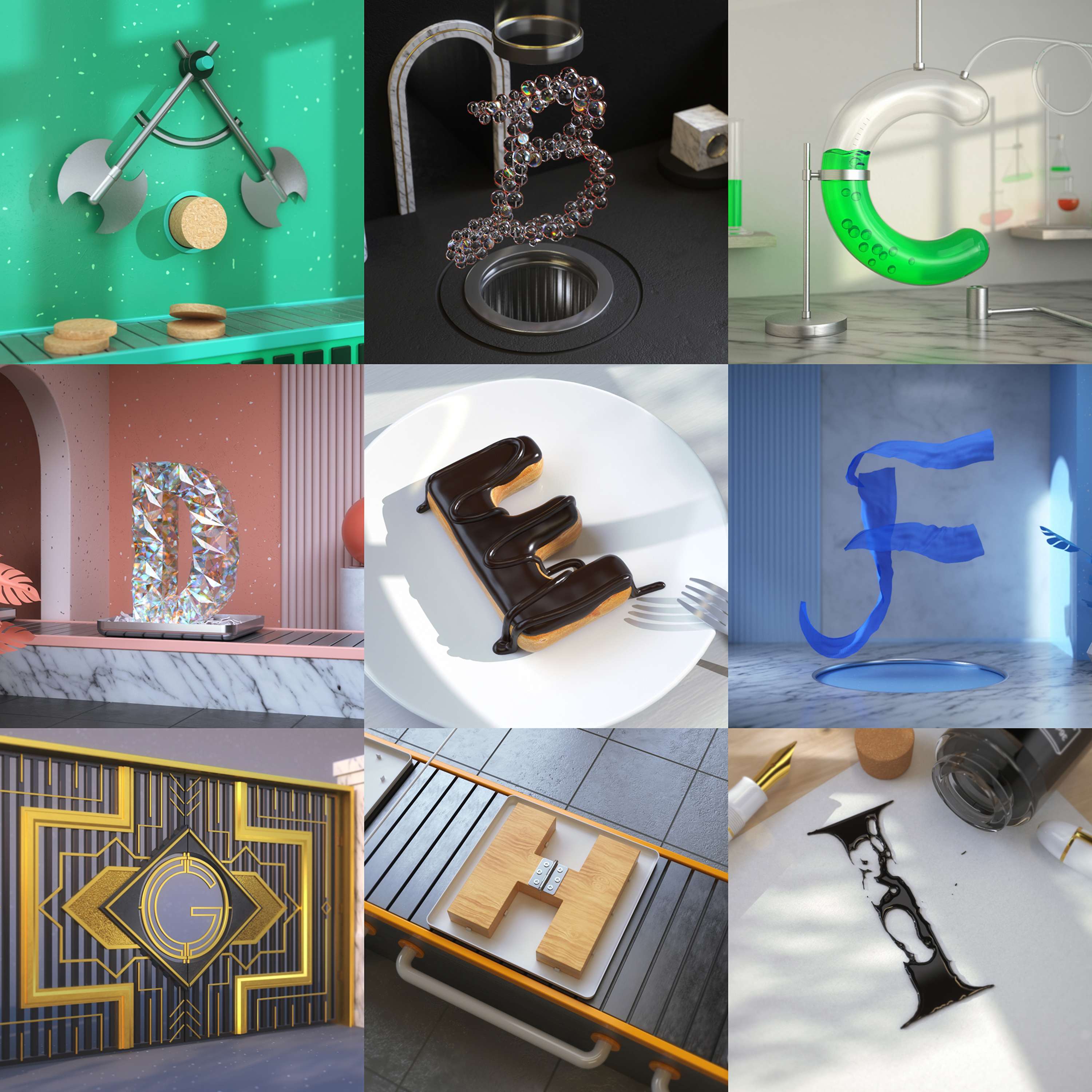 36 DAYS of TYPE - 2020 by Metin Akcakoca