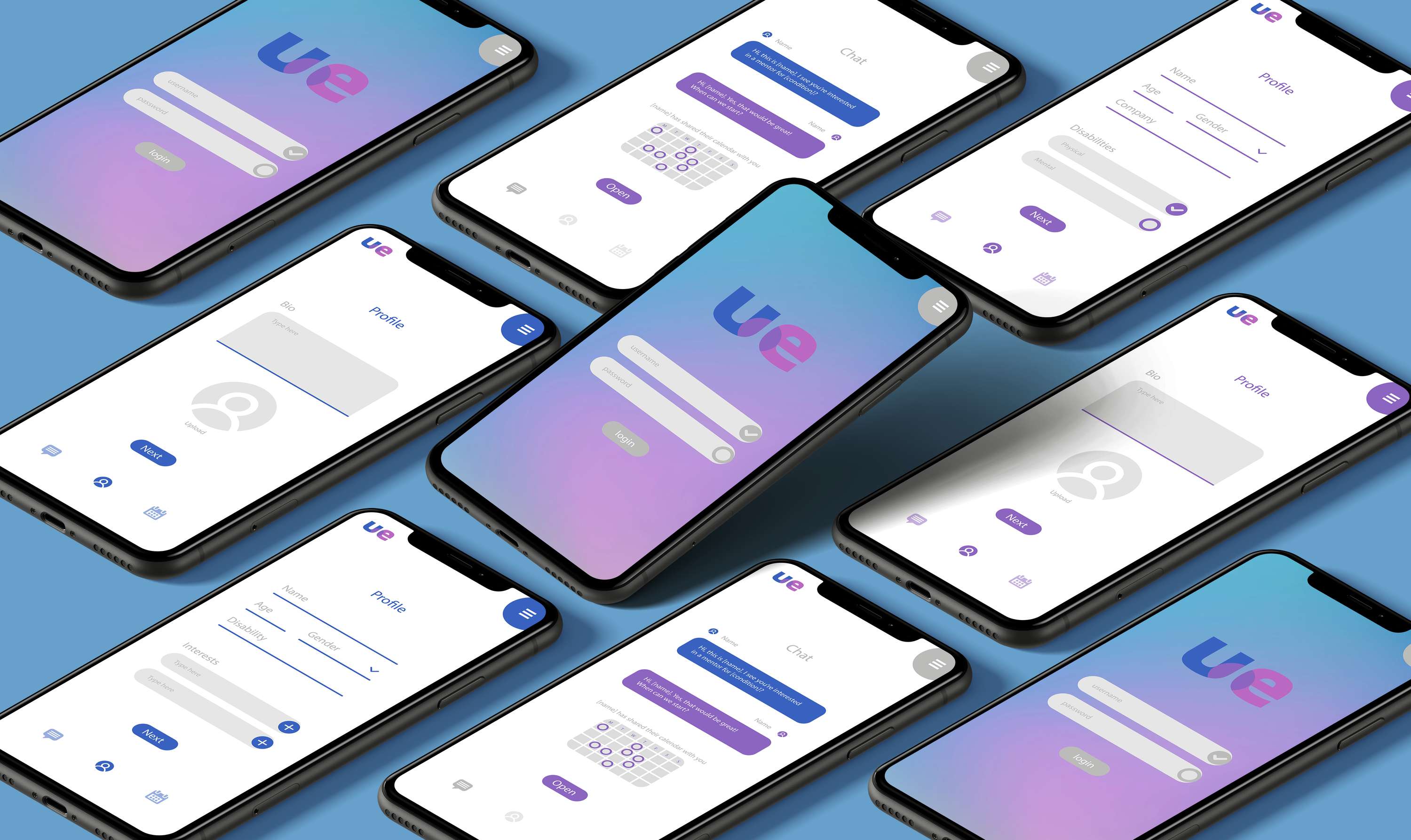 U.E: Product Concept & UI/UX Design by Jazzy Olive
